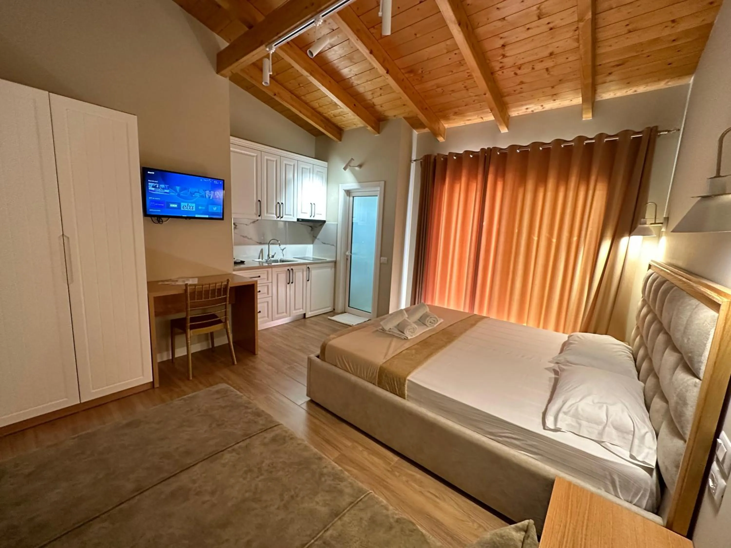 Bed in Arial Penthouse Suites