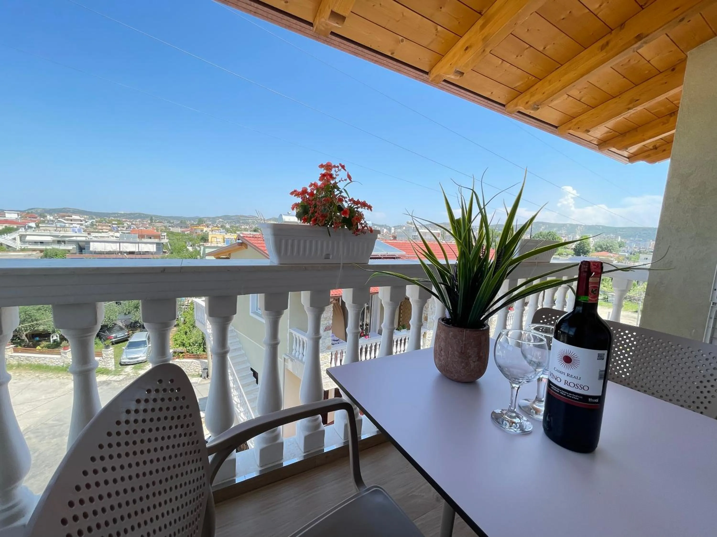 Patio in Arial Penthouse Suites