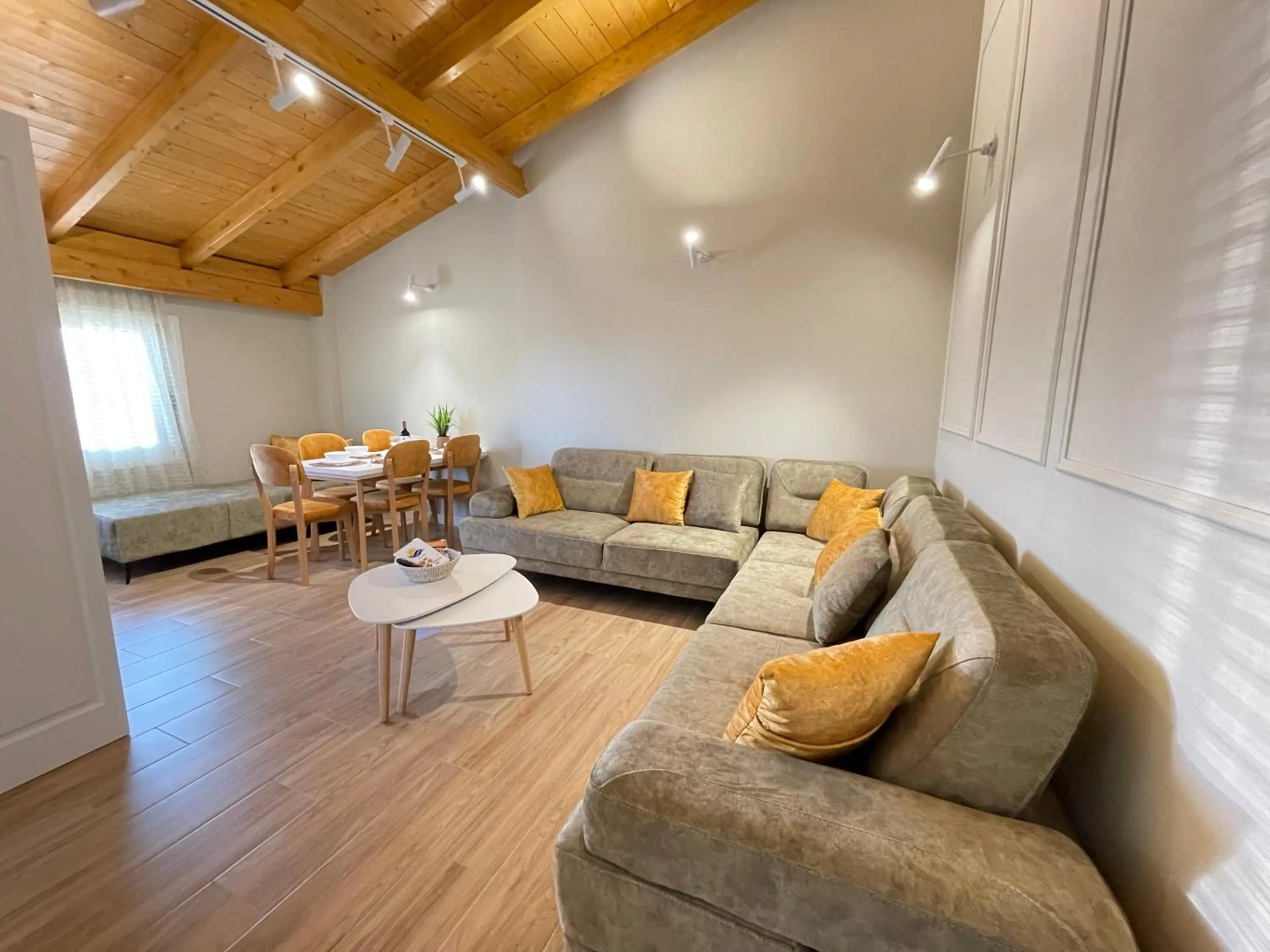 Living room in Arial Penthouse Suites