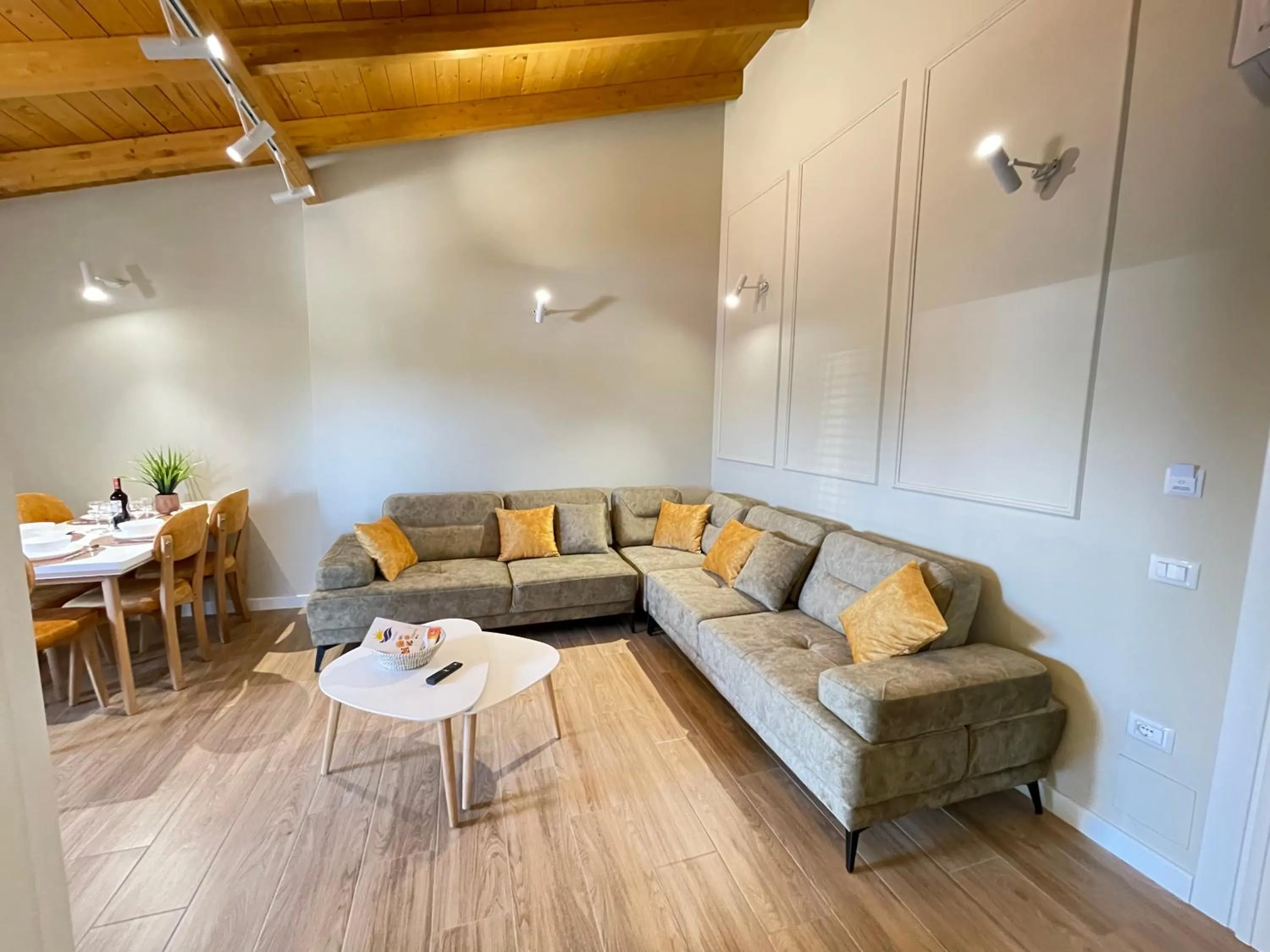 Living room in Arial Penthouse Suites