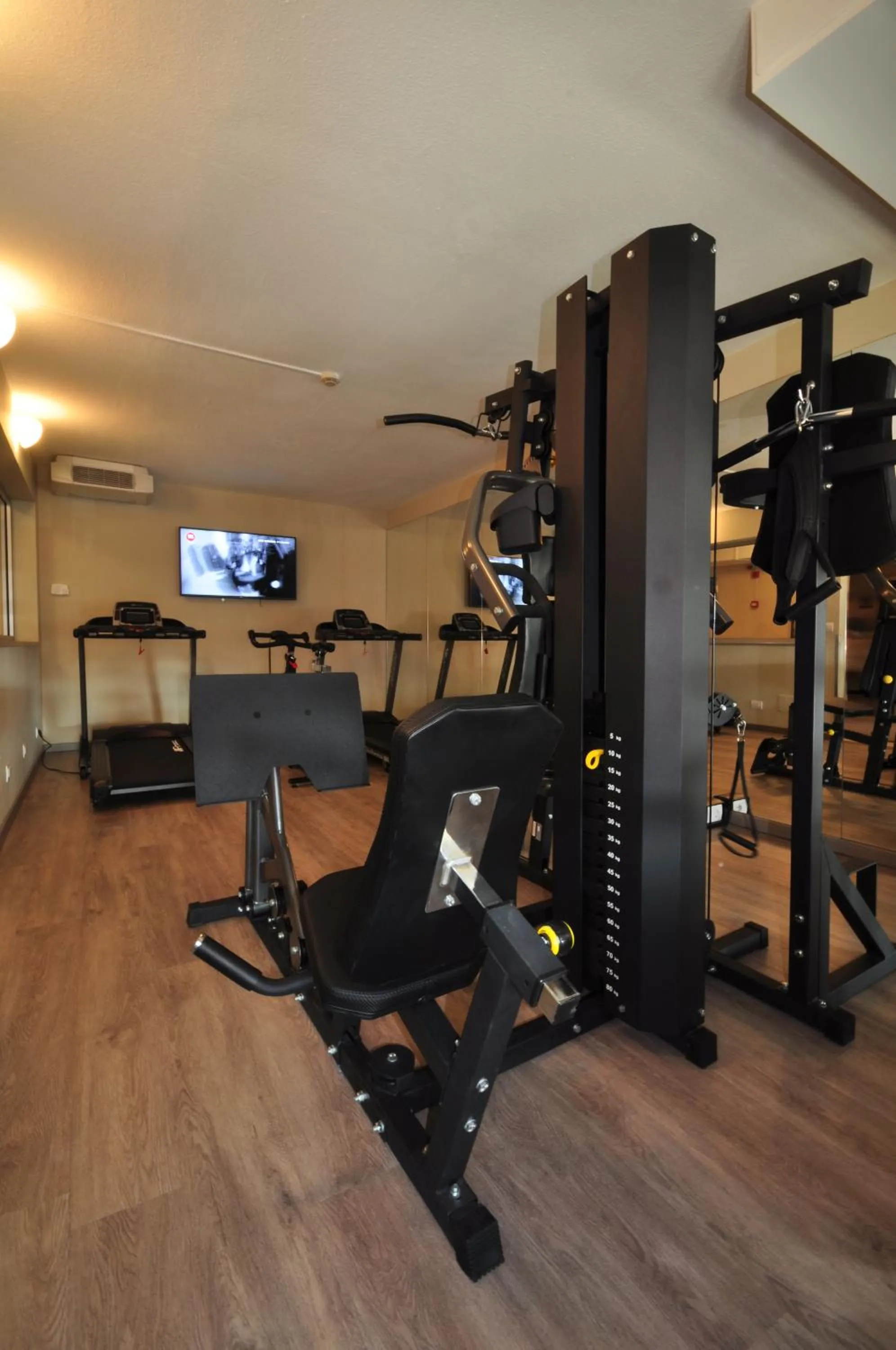 Fitness centre/facilities in Best Quality Hotel Politecnico