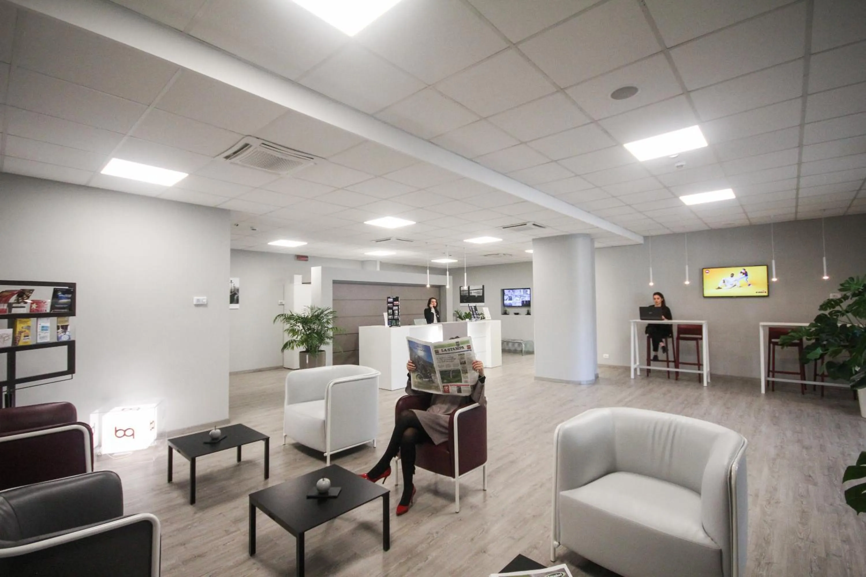 Lobby or reception in Best Quality Hotel Politecnico