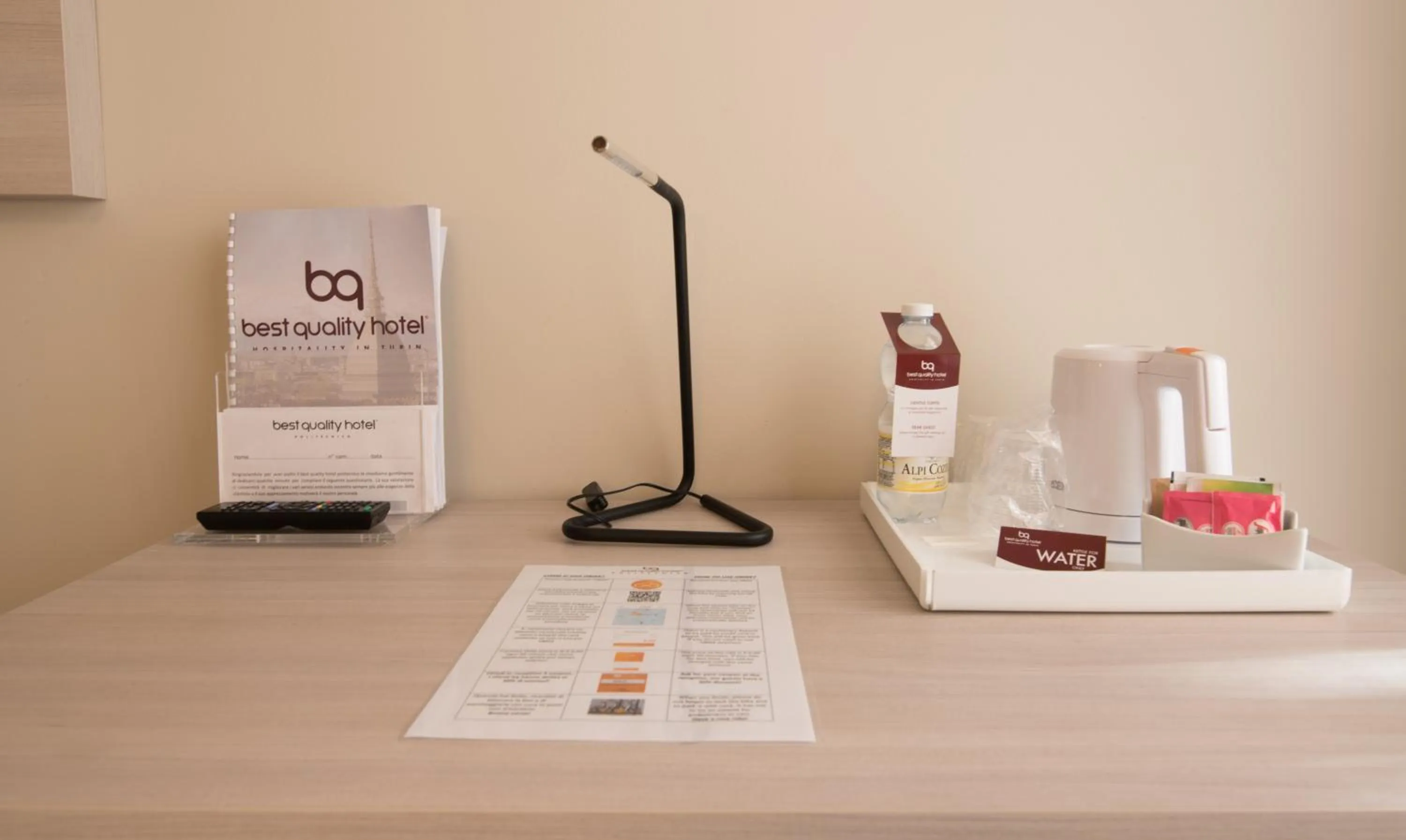 Coffee/tea facilities in Best Quality Hotel Politecnico