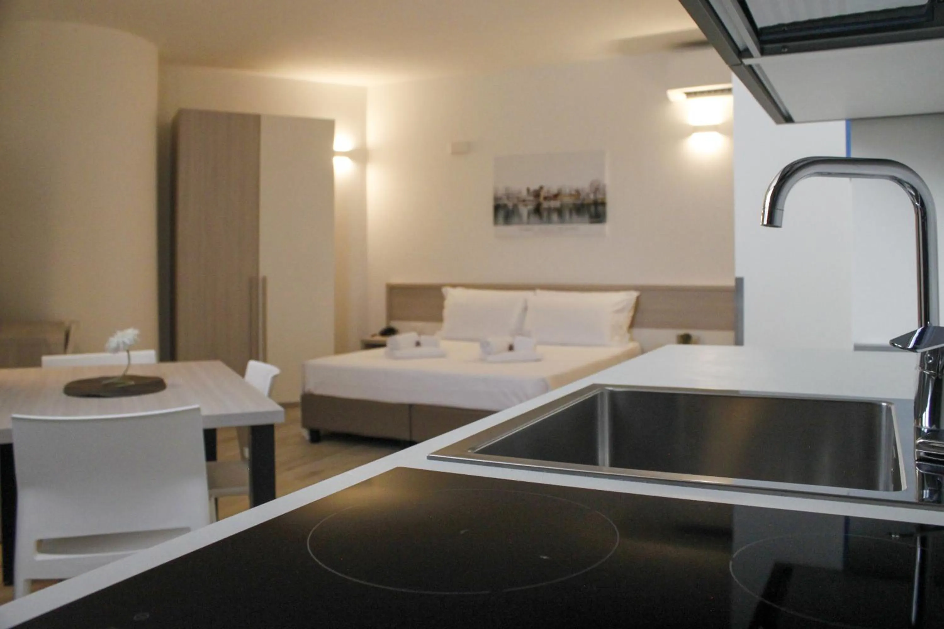 Living room, Bed in Best Quality Hotel Politecnico