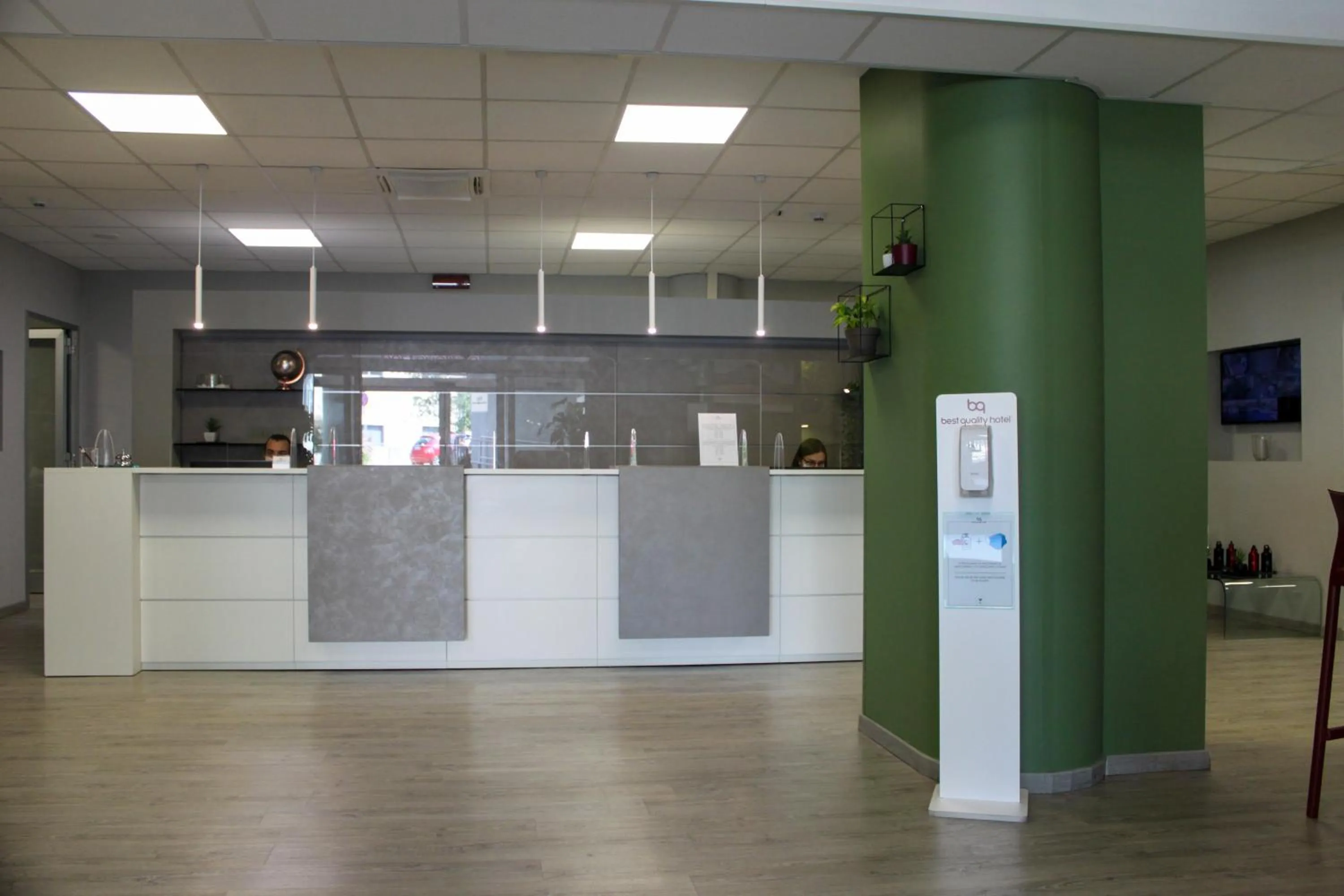 Lobby or reception in Best Quality Hotel Politecnico