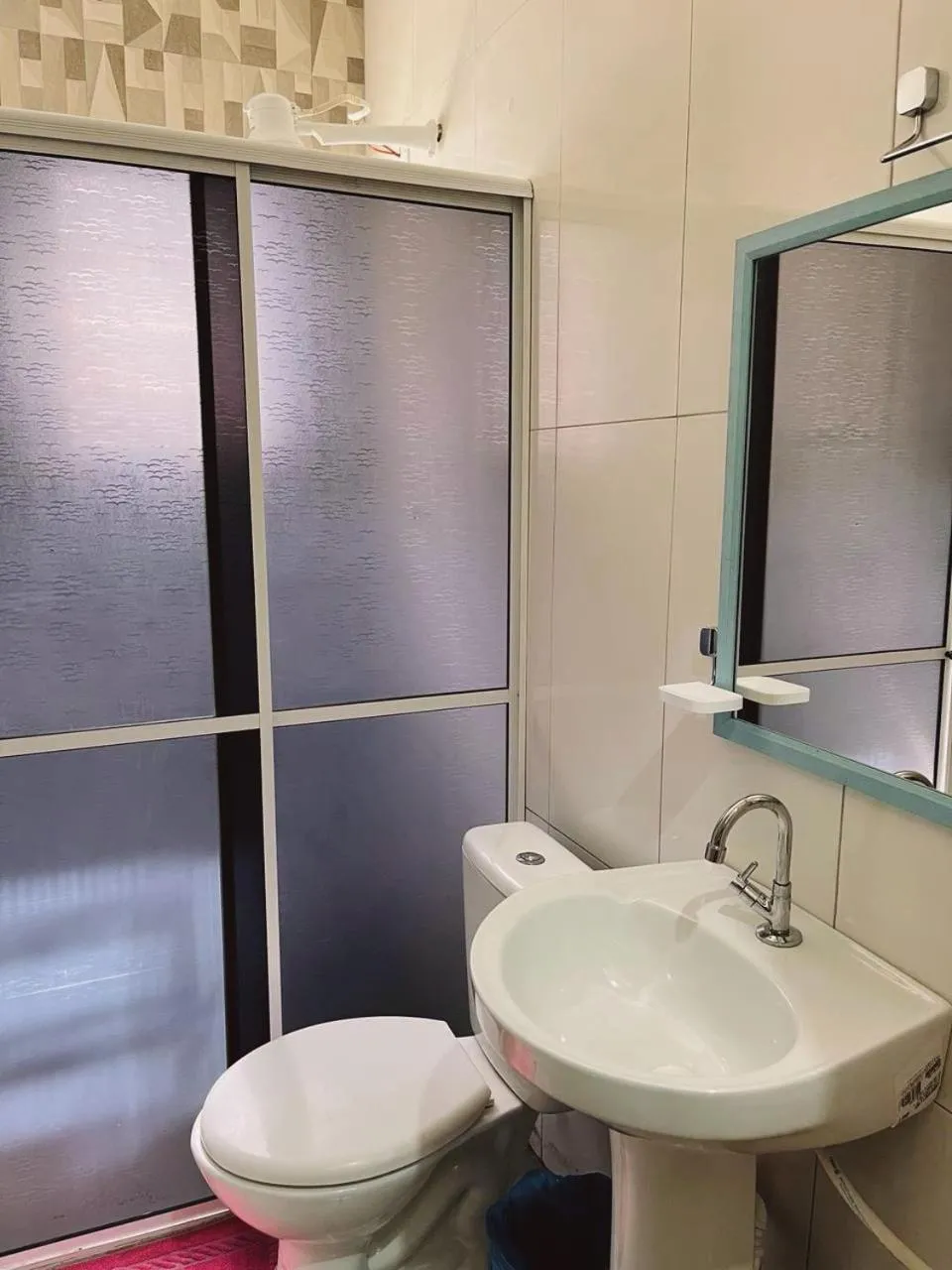 Bathroom in Pousada da Maira