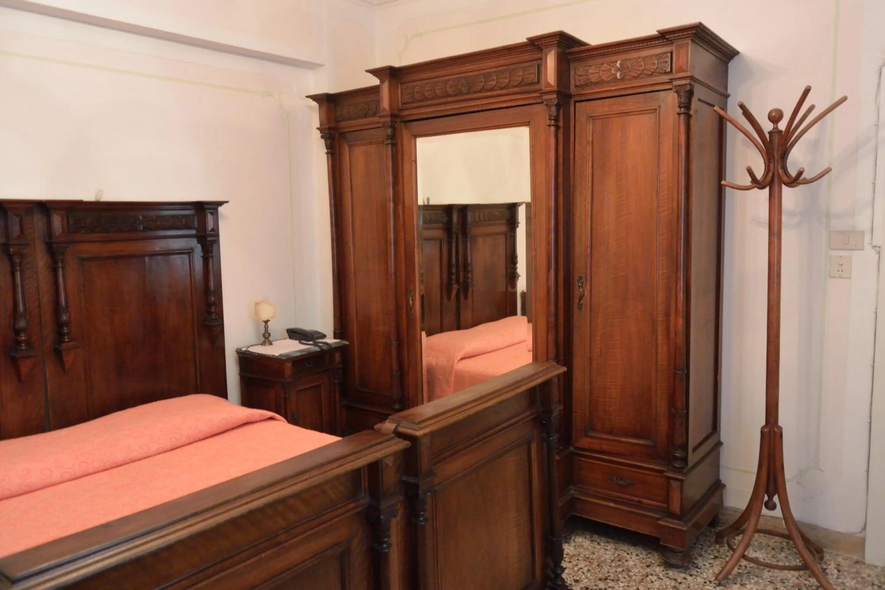 Bed in Pensione Seguso