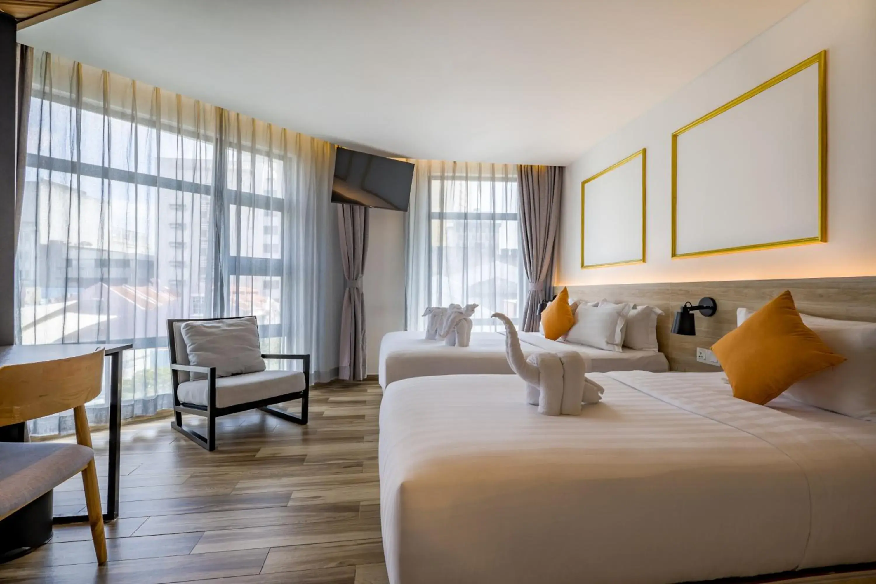 Bed in Santa Grand Classic Kuala Lumpur, Chinatown Bed in Santa Grand Classic Kuala Lumpur, Chinatown