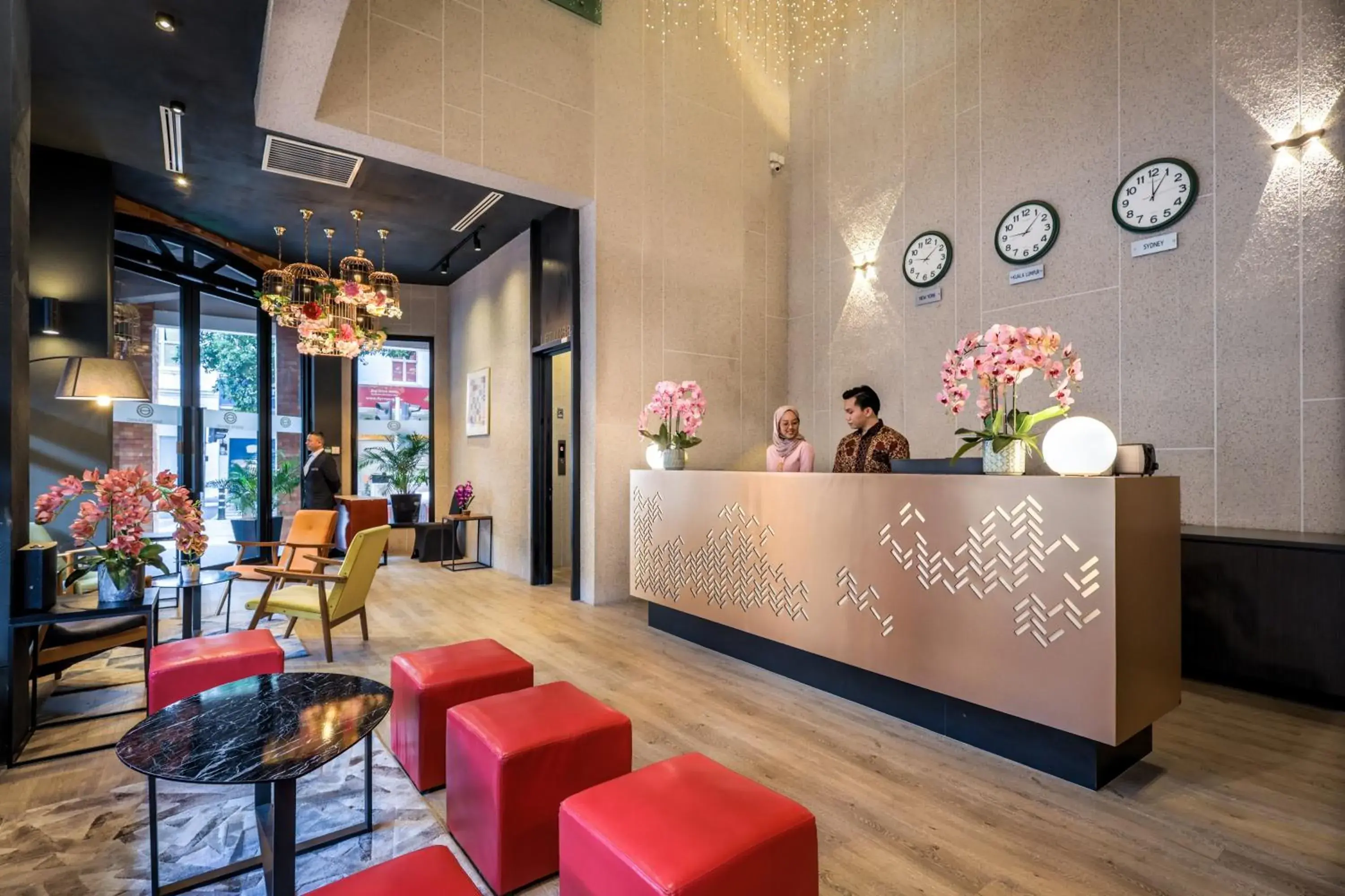 Lobby or reception in Santa Grand Classic Kuala Lumpur, Chinatown Lobby or reception in Santa Grand Classic Kuala Lumpur, Chinatown