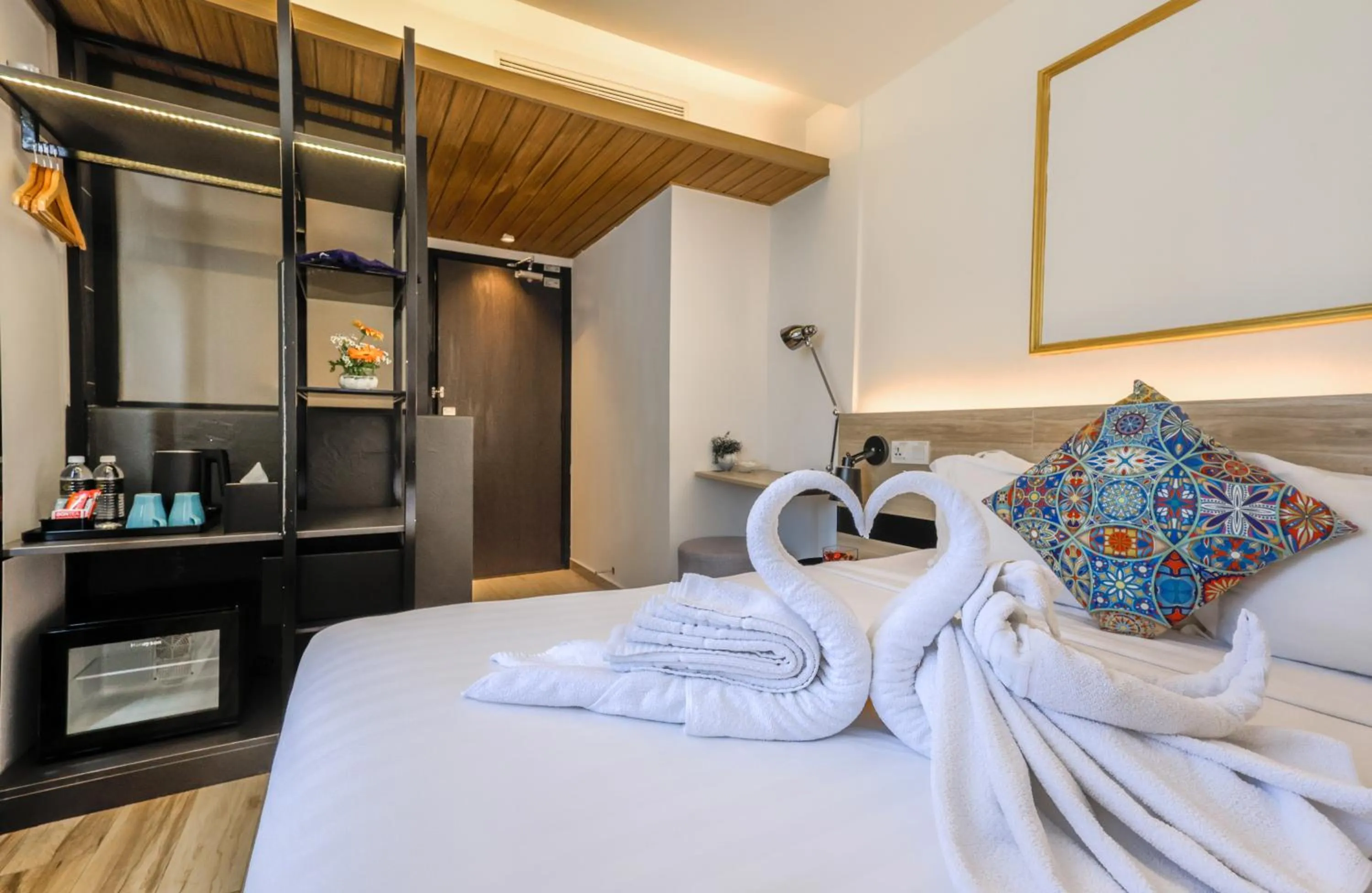 Bed in Santa Grand Classic Kuala Lumpur, Chinatown