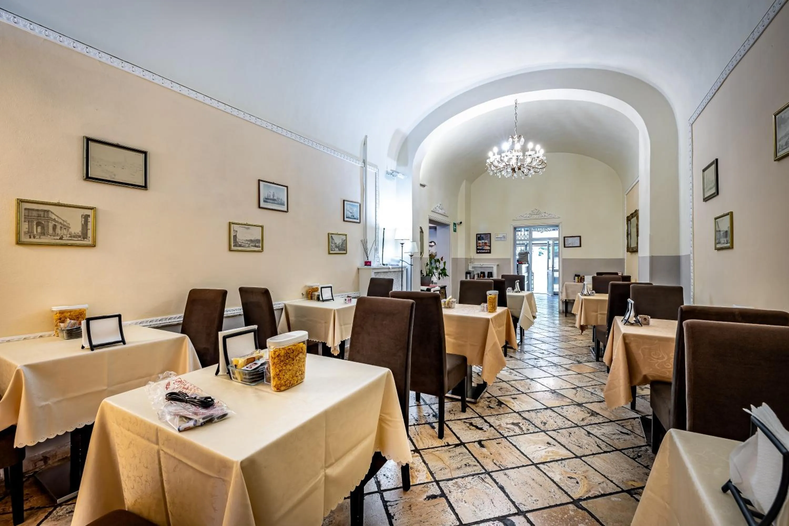 Breakfast in Hotel Minerva