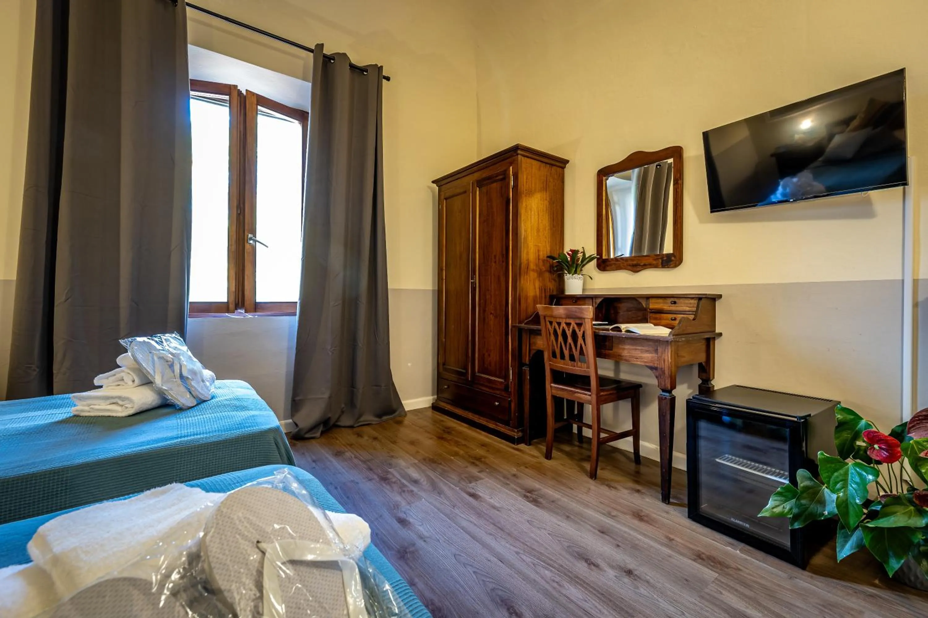 Bed in Hotel Minerva