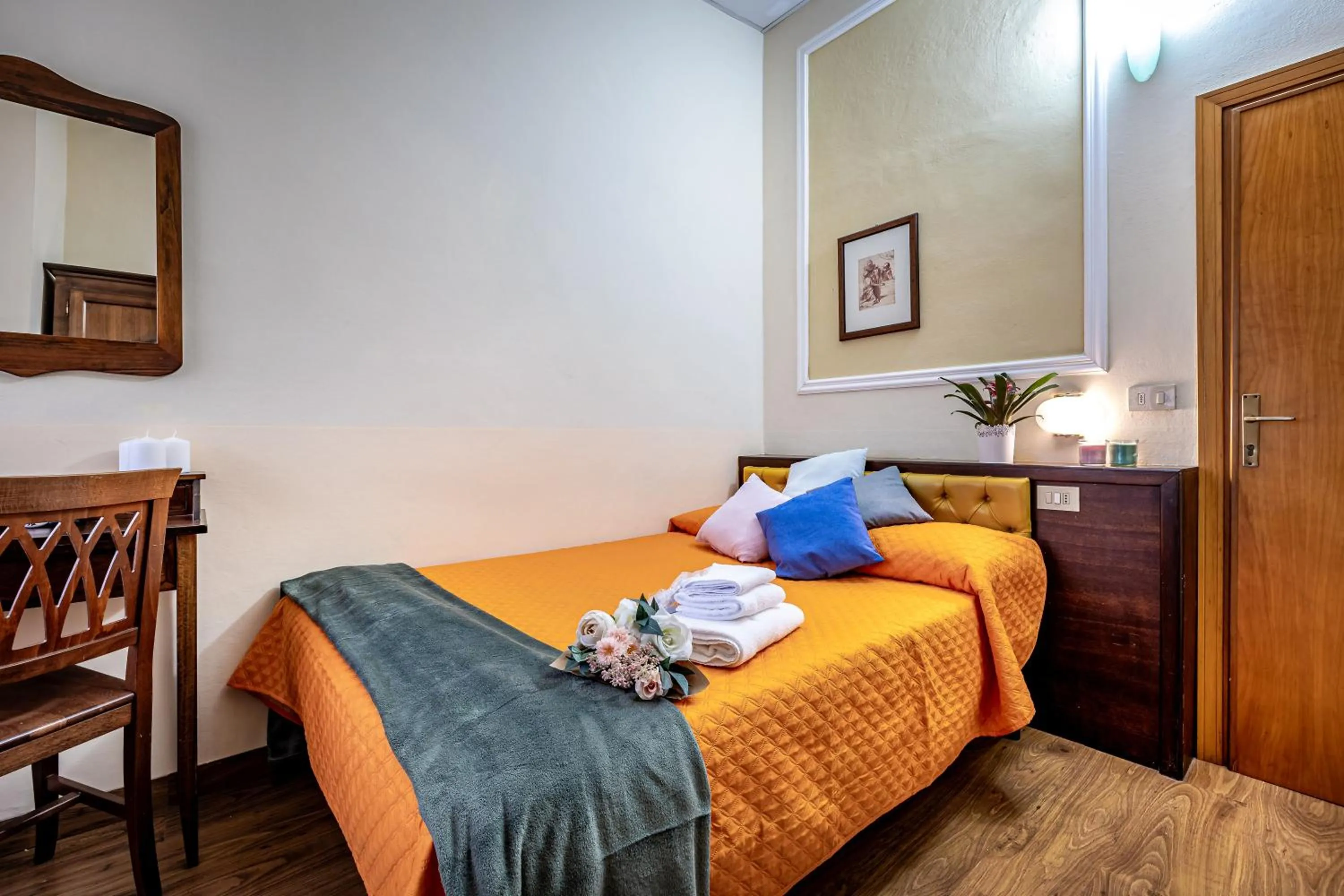 Bed in Hotel Minerva