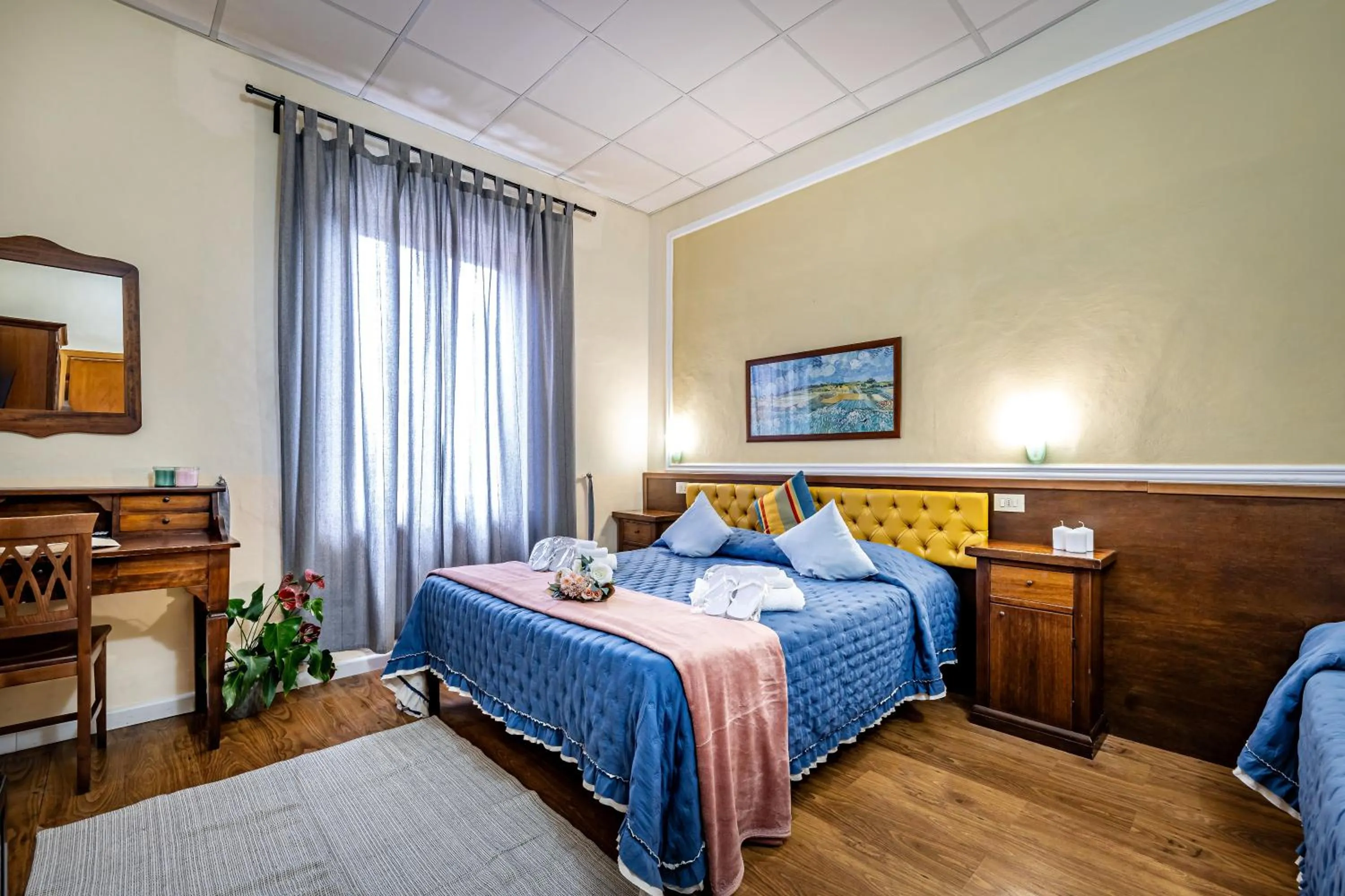 Bedroom, Bed in Hotel Minerva