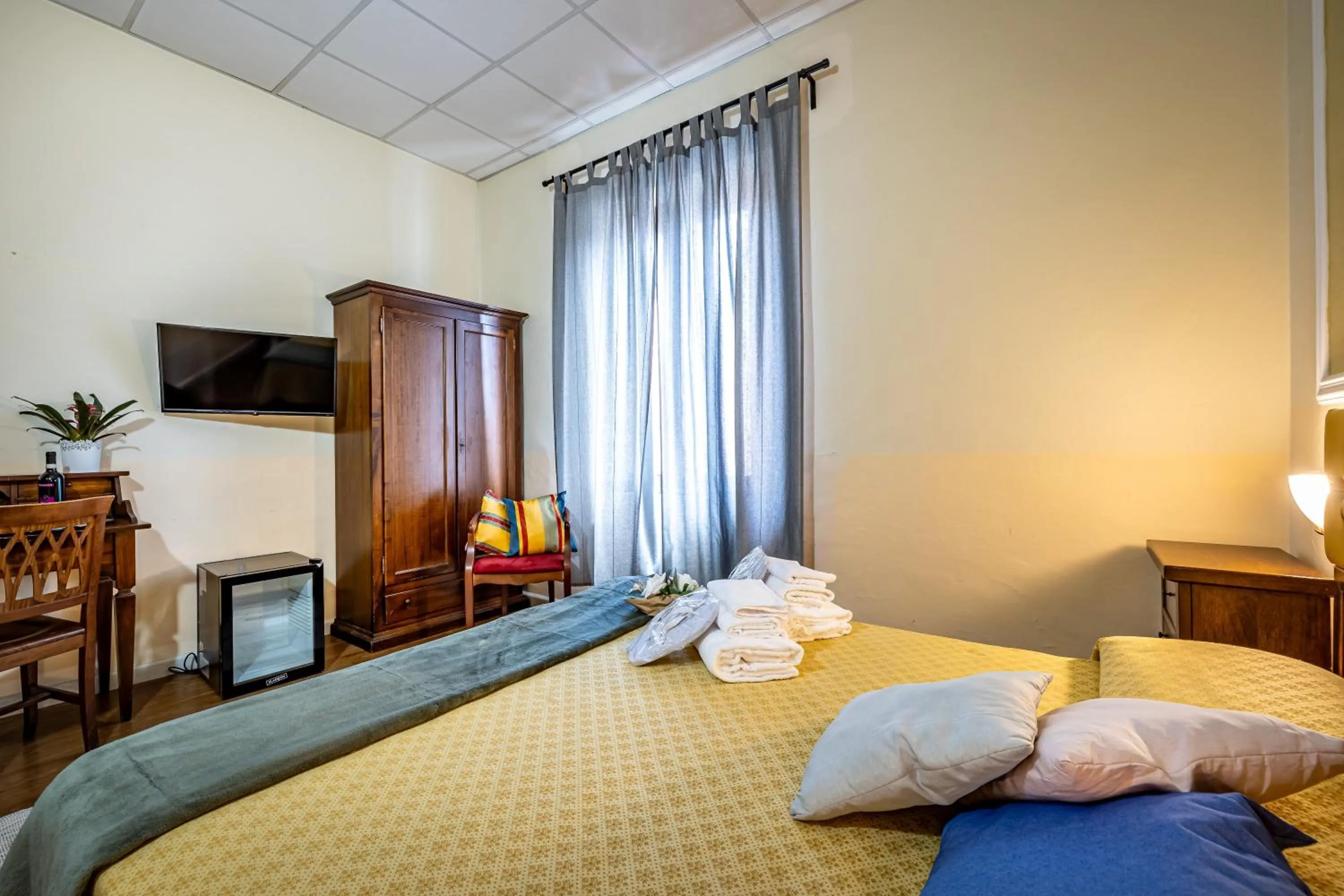 Bed in Hotel Minerva