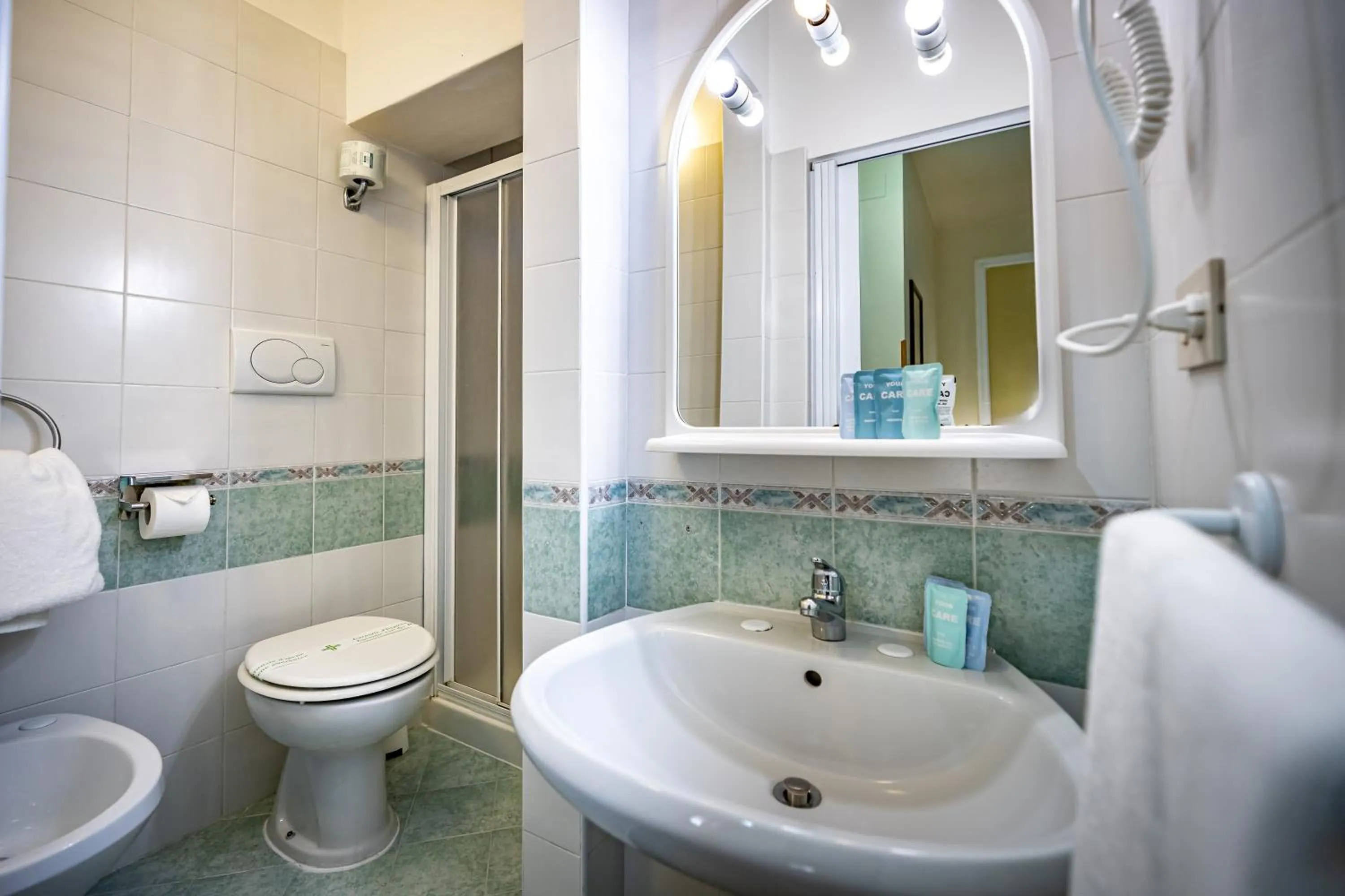 Bathroom in Hotel Minerva