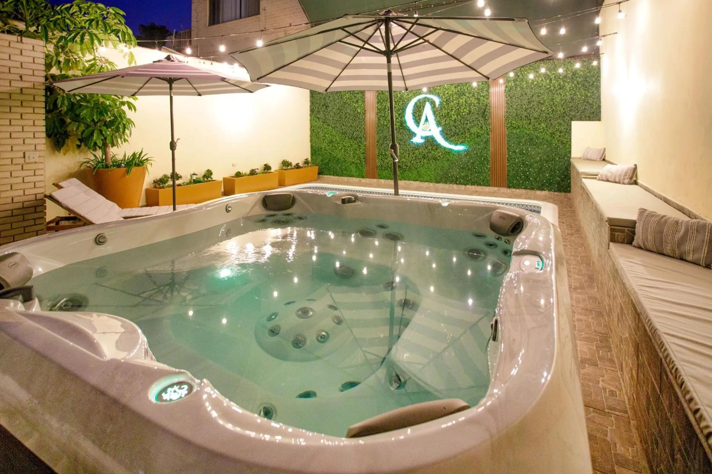 Hot Tub in Casa Asturias
