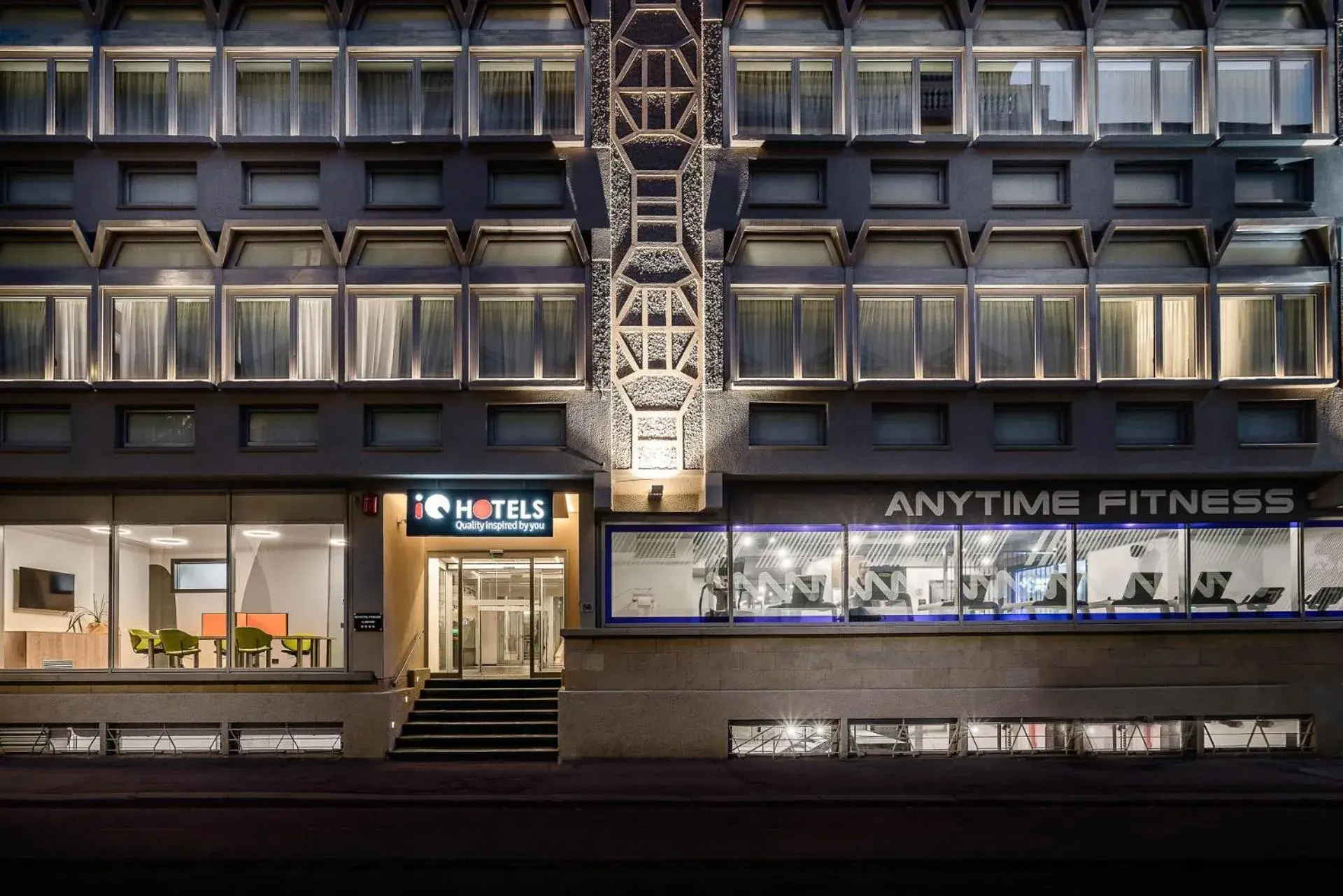 Property building in iQ Hotel Firenze Property building in iQ Hotel Firenze