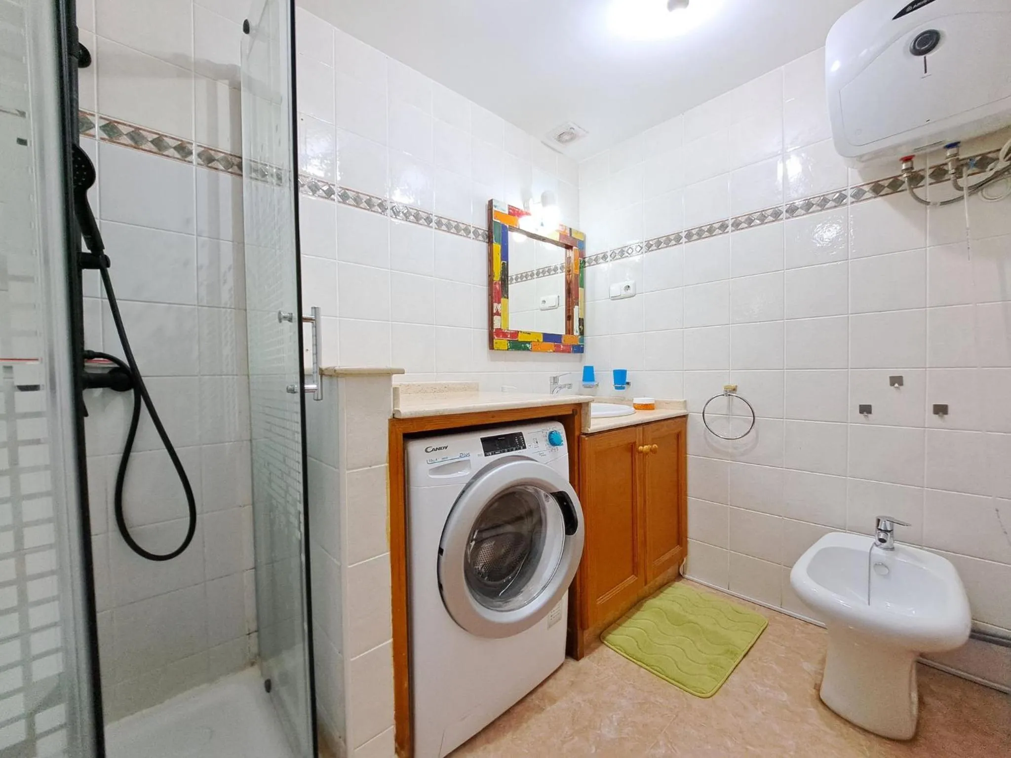 Toilet in Casa Mamu, terrace, wifi and air con