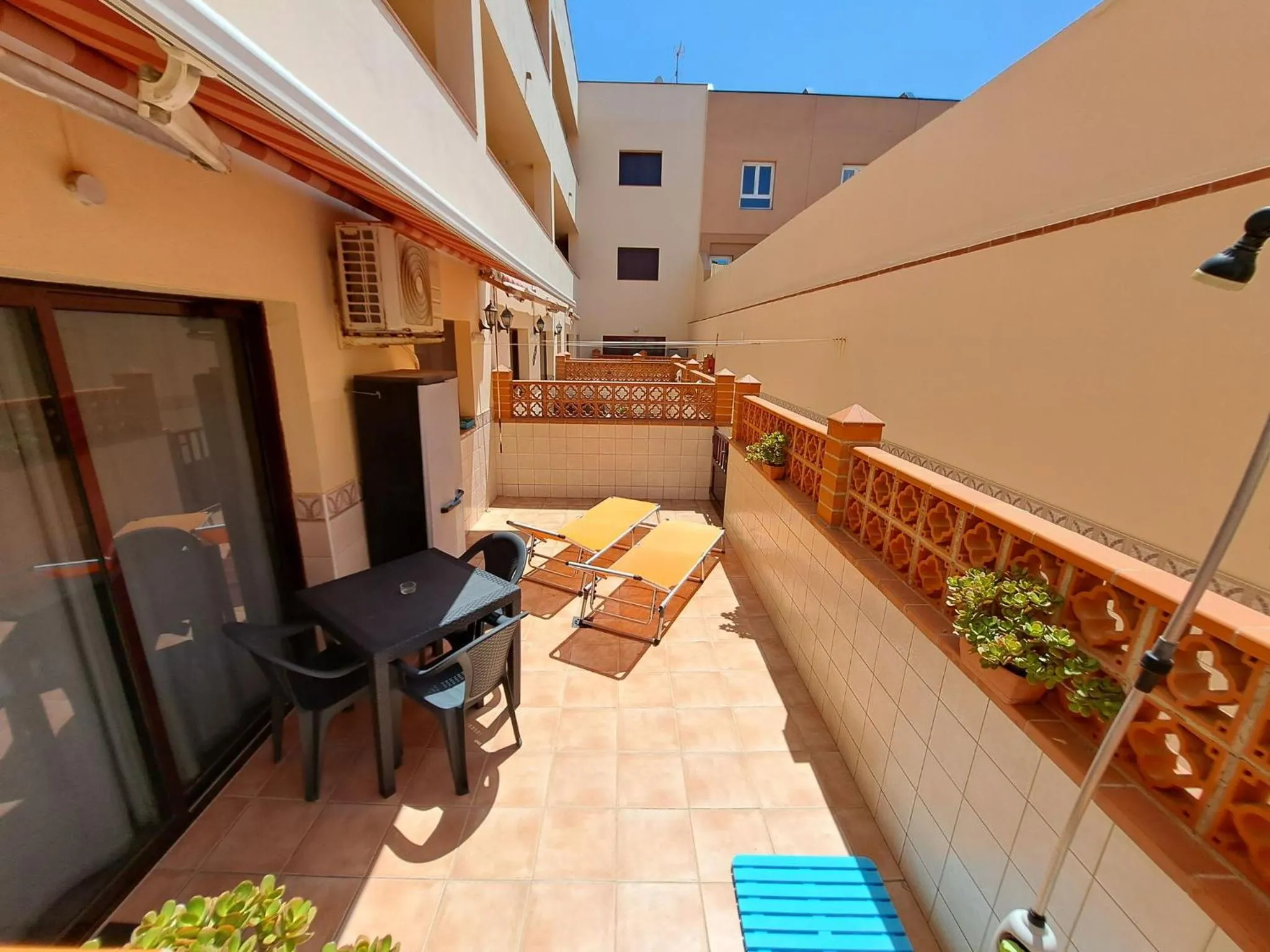 Balcony/Terrace in Casa Mamu, terrace, wifi and air con