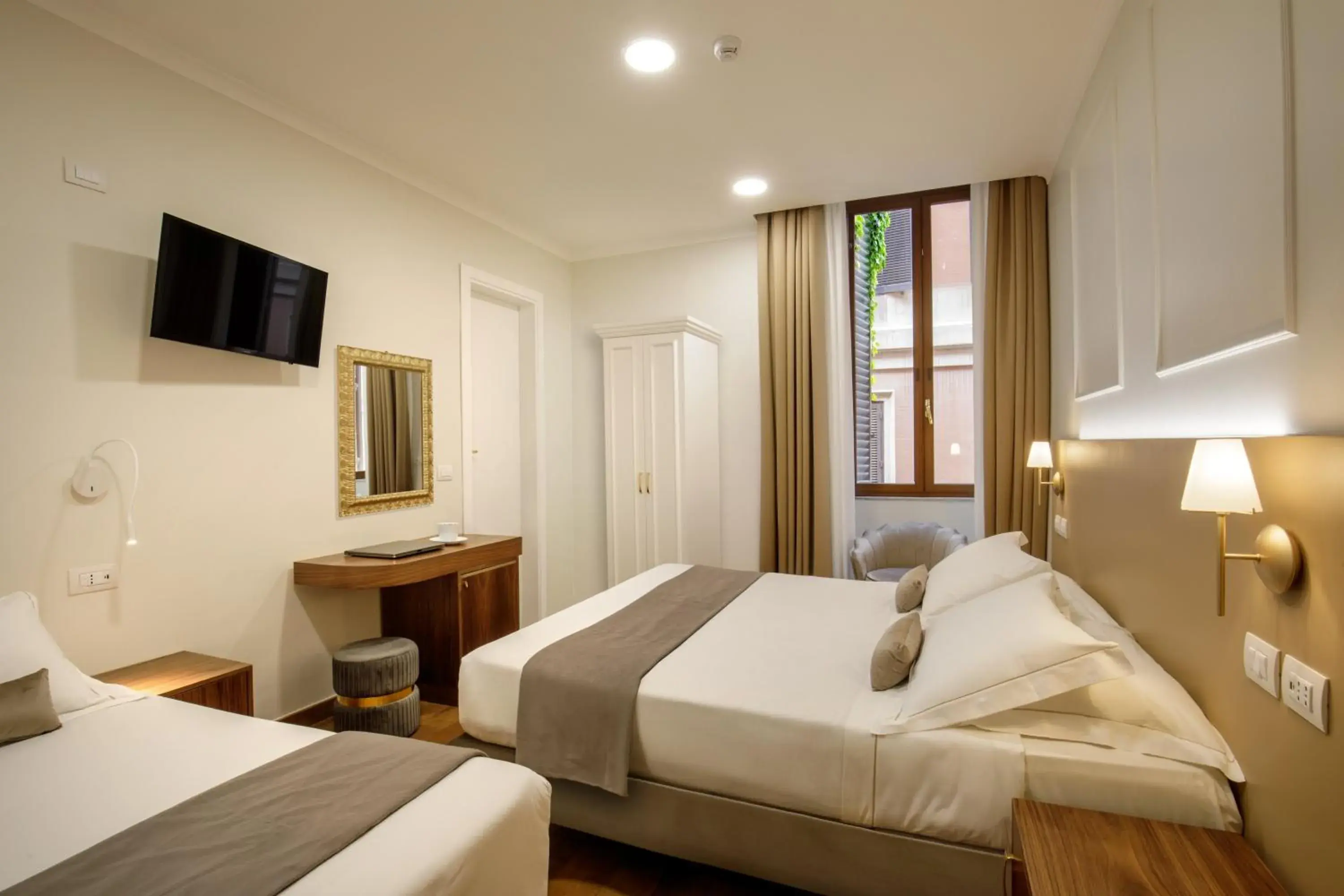 Bed in Hotel Forte Bed in Hotel Forte