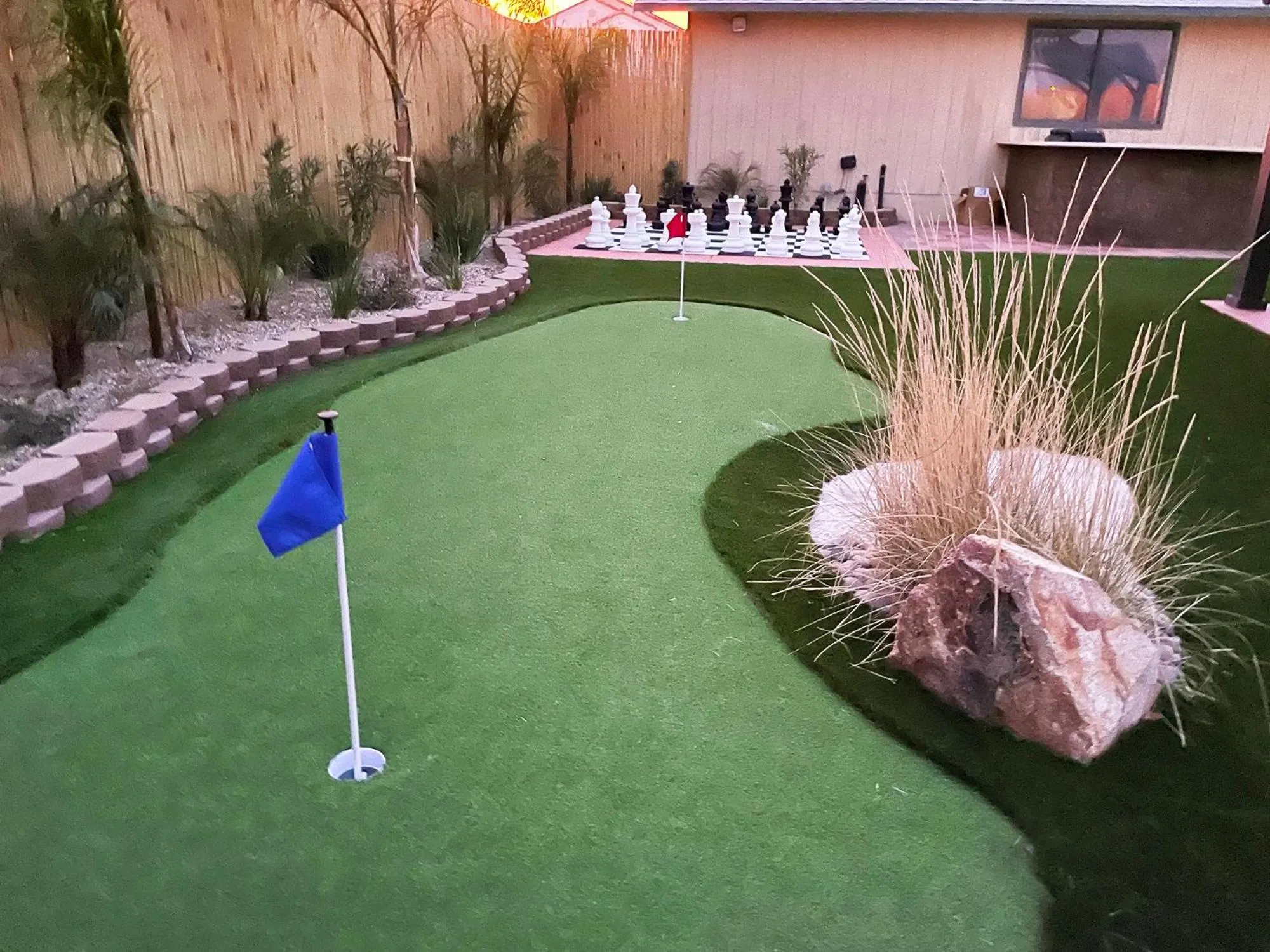 Minigolf in Buddha Mansion Luxury Resort - 8BR Modern, HotTub, Huge pool, Sauna, BBQ grill, Game Room