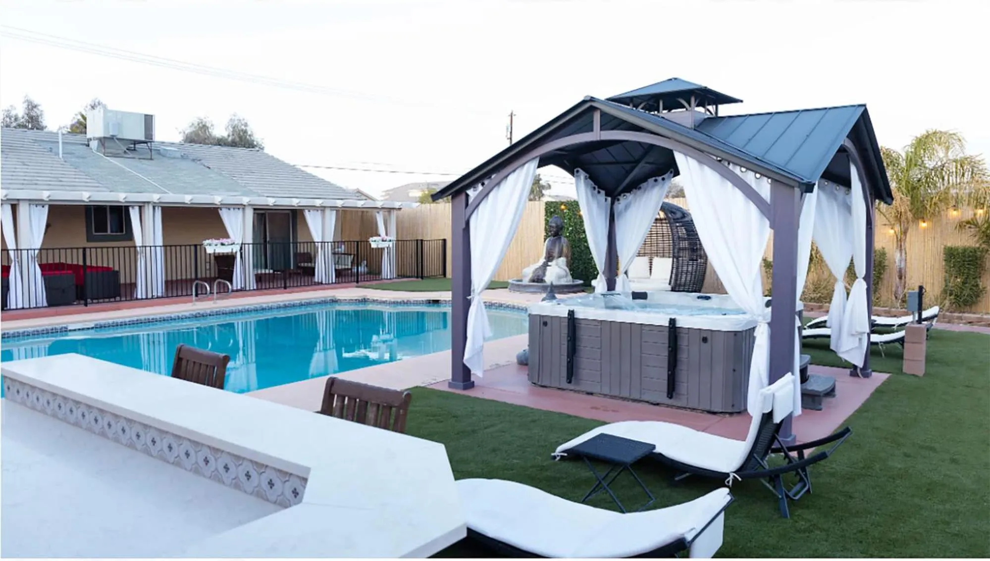 Natural landscape in Buddha Mansion Luxury Resort - 8BR Modern, HotTub, Huge pool, Sauna, BBQ grill, Game Room