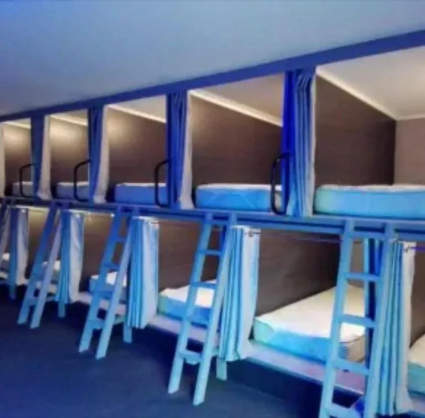 Photo of the whole room, Bed in Swansea Backpackers