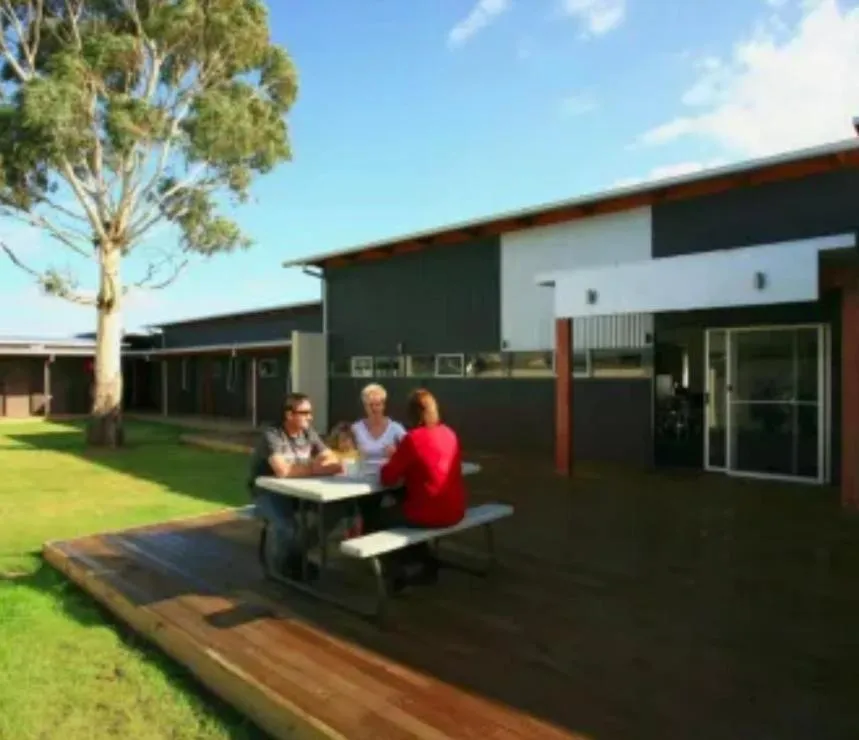 group of guests in Swansea Backpackers