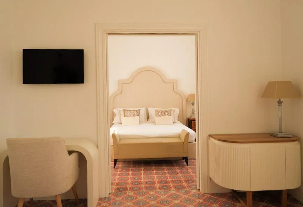 Bed in La Medusa Hotel - Dimora di Charme