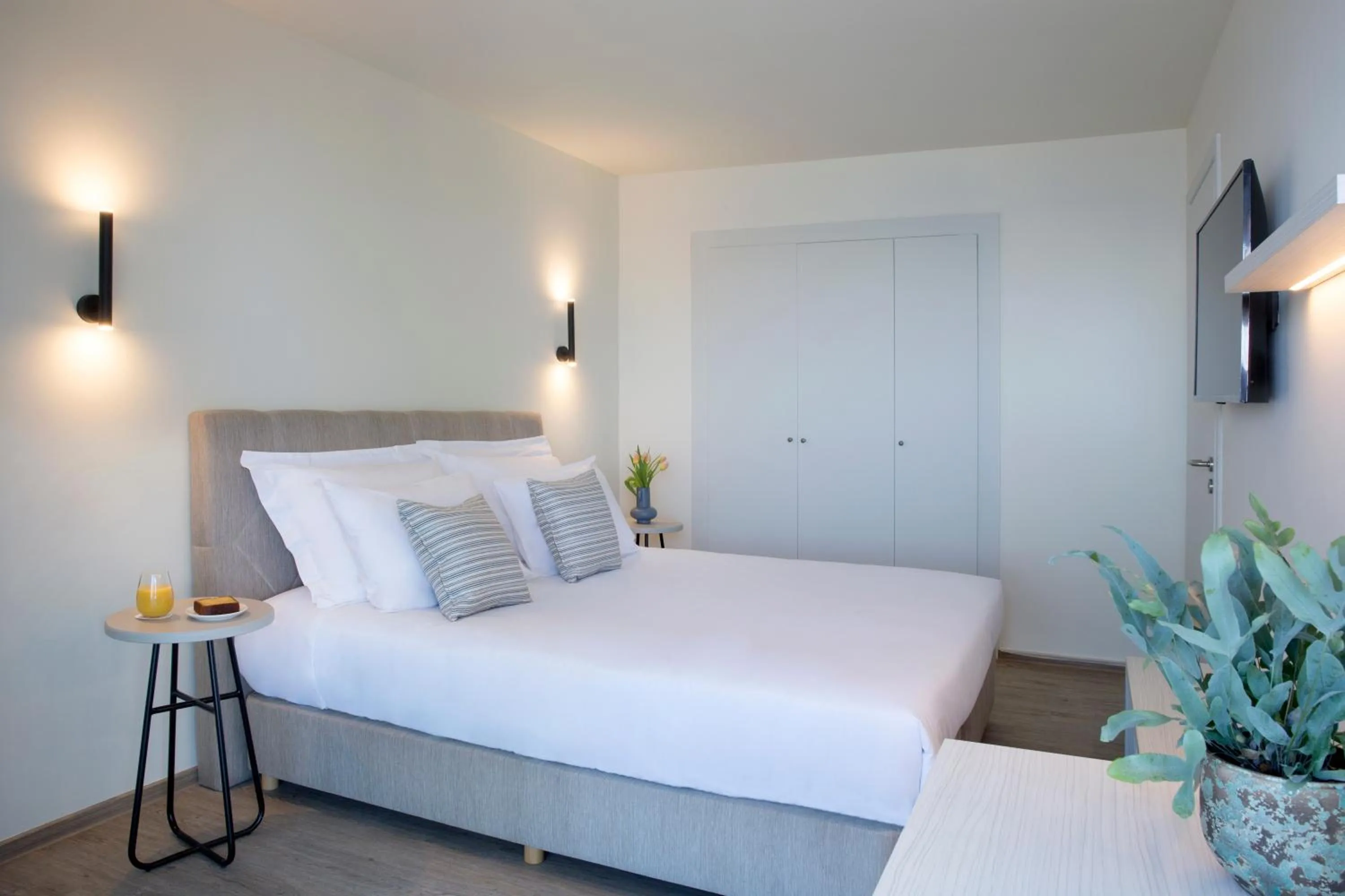 Bed in KoSea Boutique Hotel