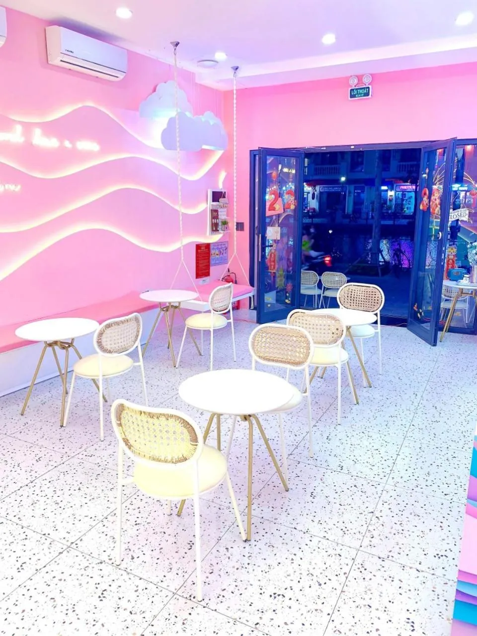 Communal lounge/ TV room in Riverside Mini Hotel Grand World Phu Quoc