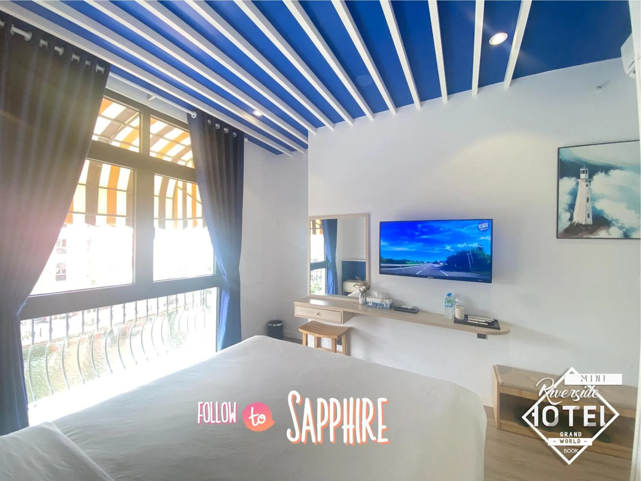 Bedroom in Riverside Mini Hotel Grand World Phu Quoc