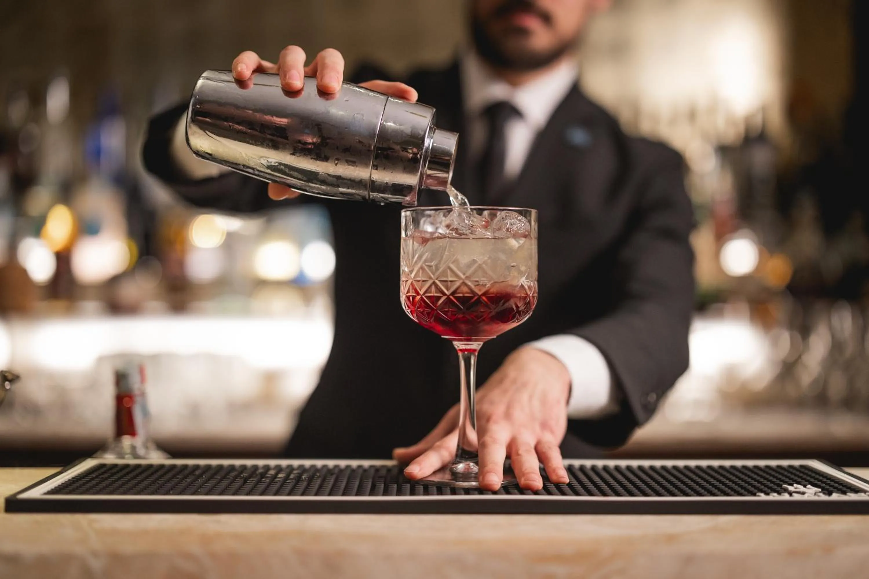 Lounge or bar in UNA Hotels Galles Milano