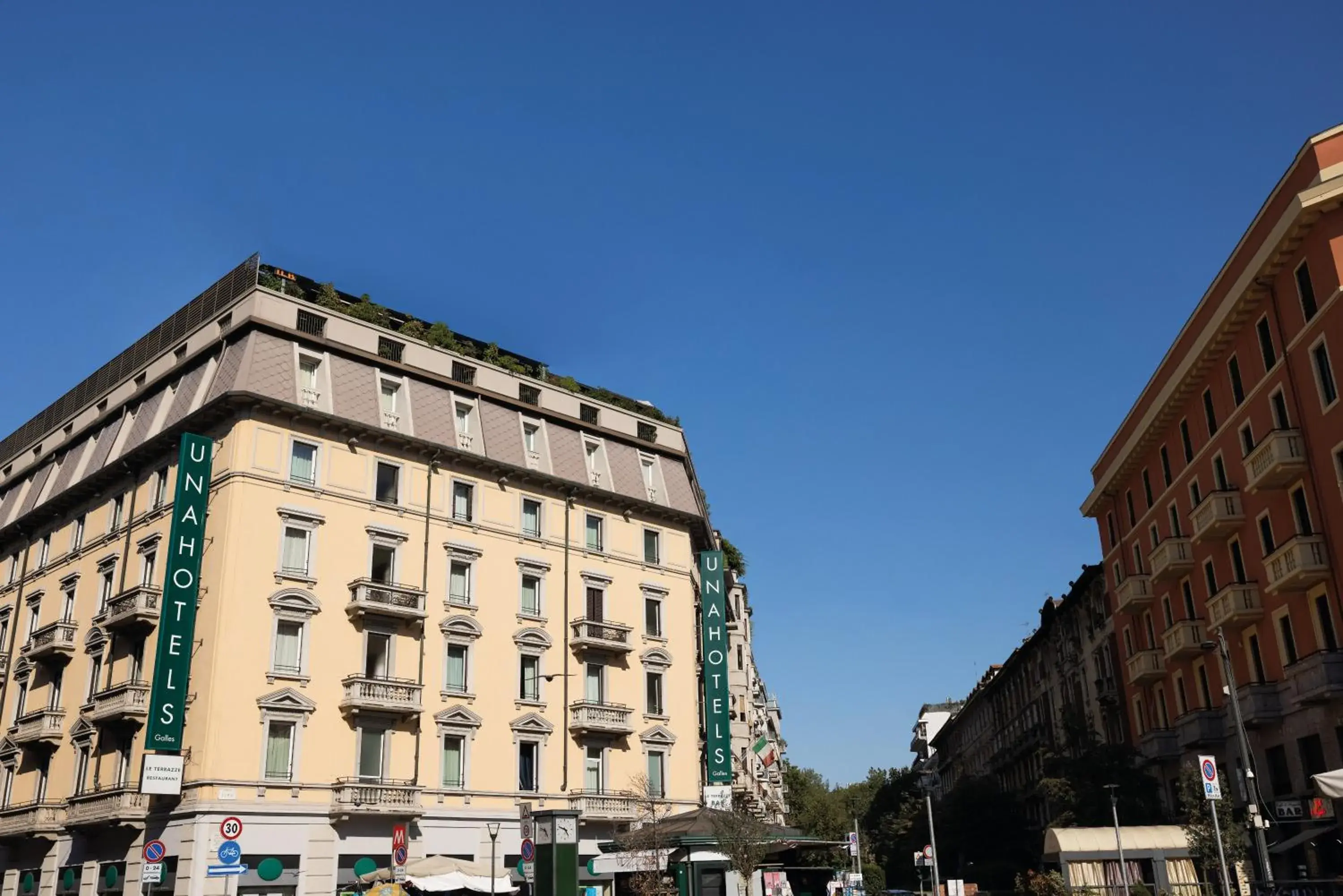 Property building in UNA Hotels Galles Milano Property building in UNA Hotels Galles Milano
