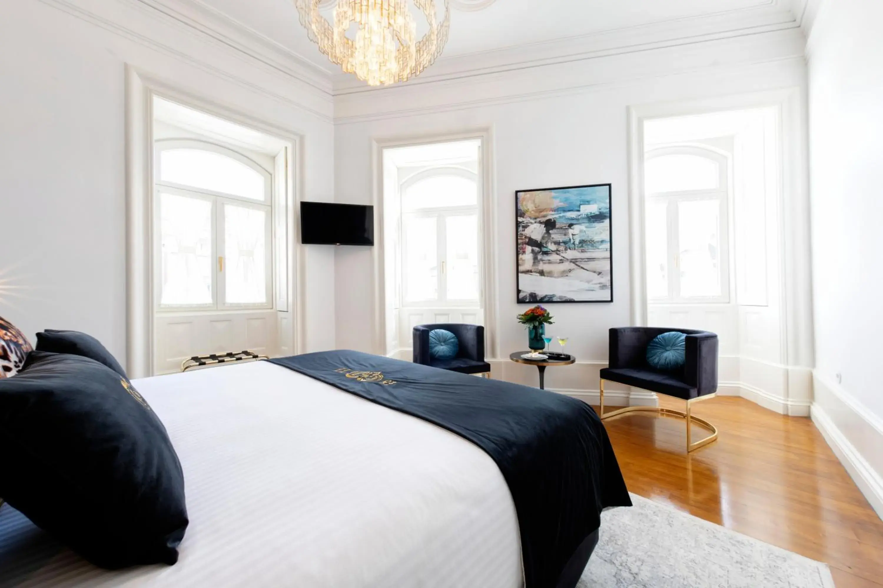 Bedroom, Bed in 1877 Estrela Palace Bedroom, Bed in 1877 Estrela Palace