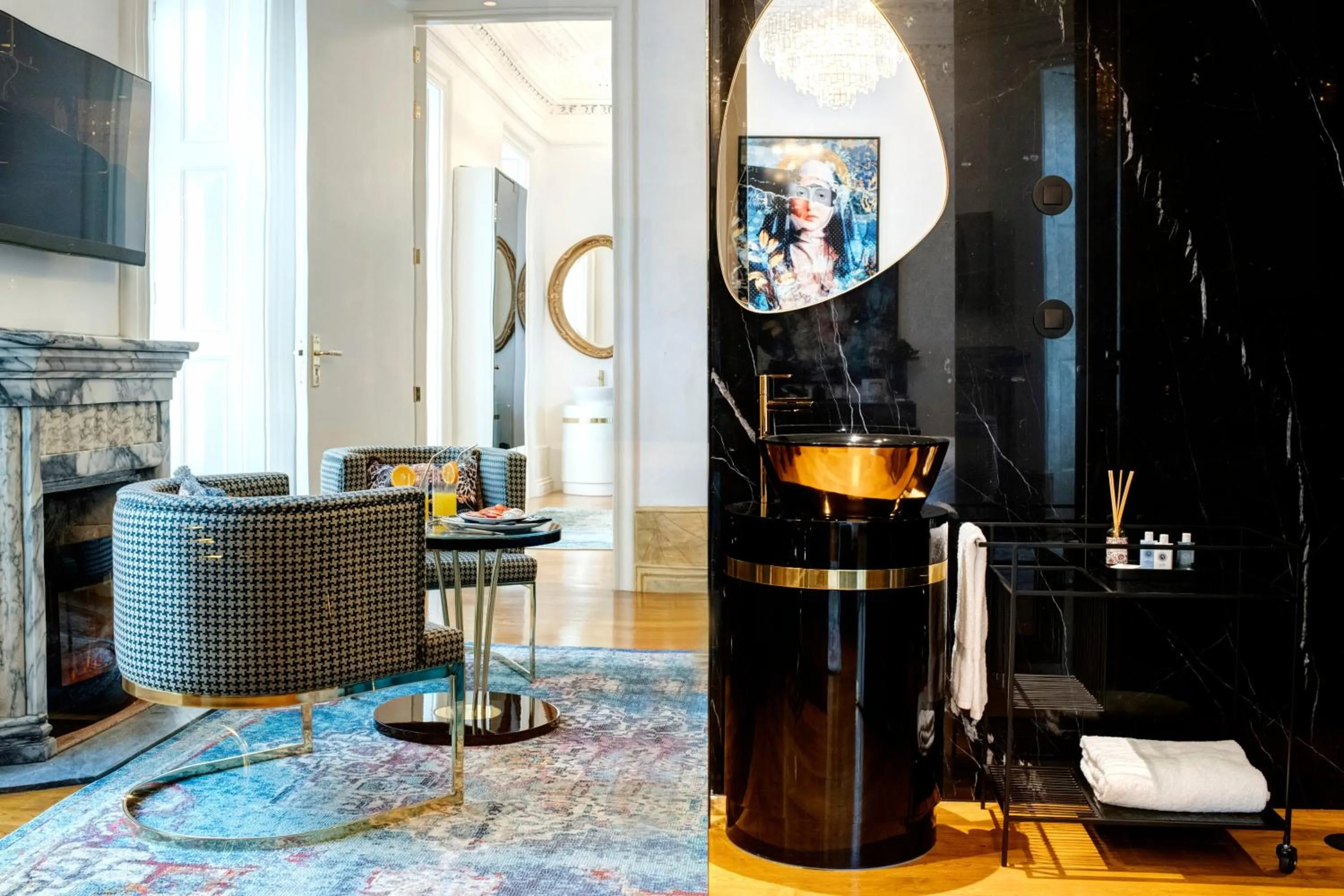 Bathroom in 1877 Estrela Palace