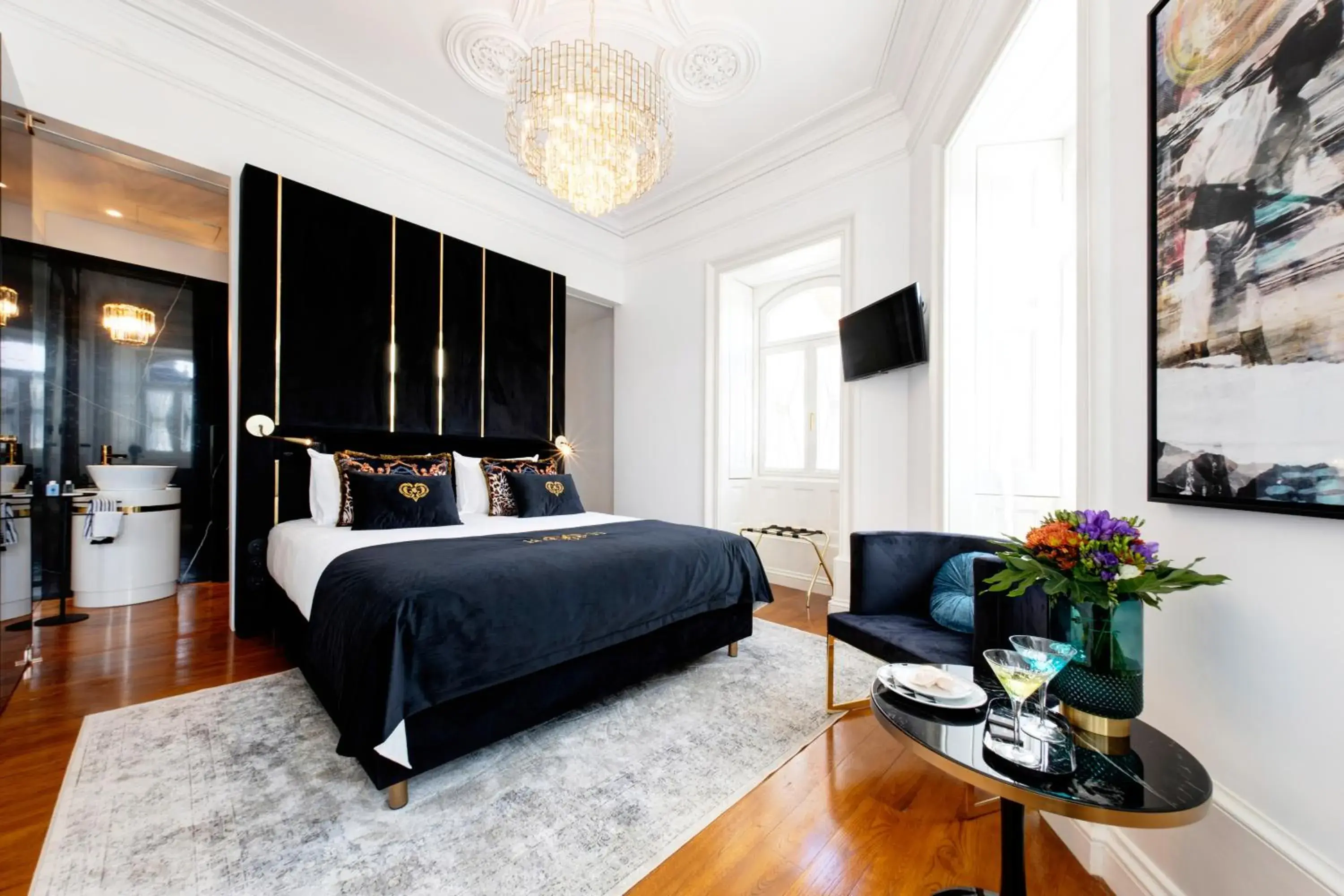 Bedroom, Bed in 1877 Estrela Palace Bedroom, Bed in 1877 Estrela Palace