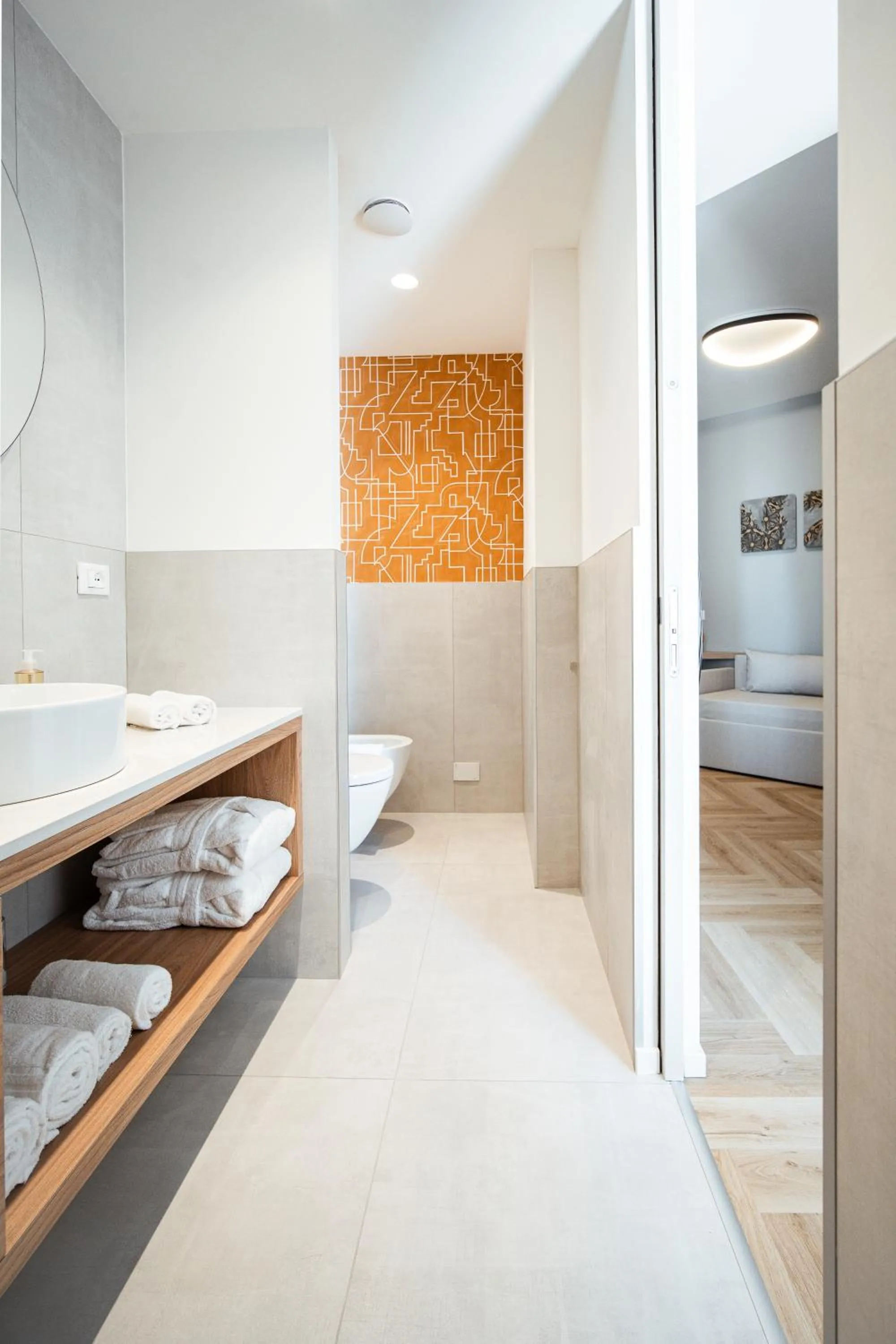 Bathroom in Hotel Cavalieri Palace & Suites