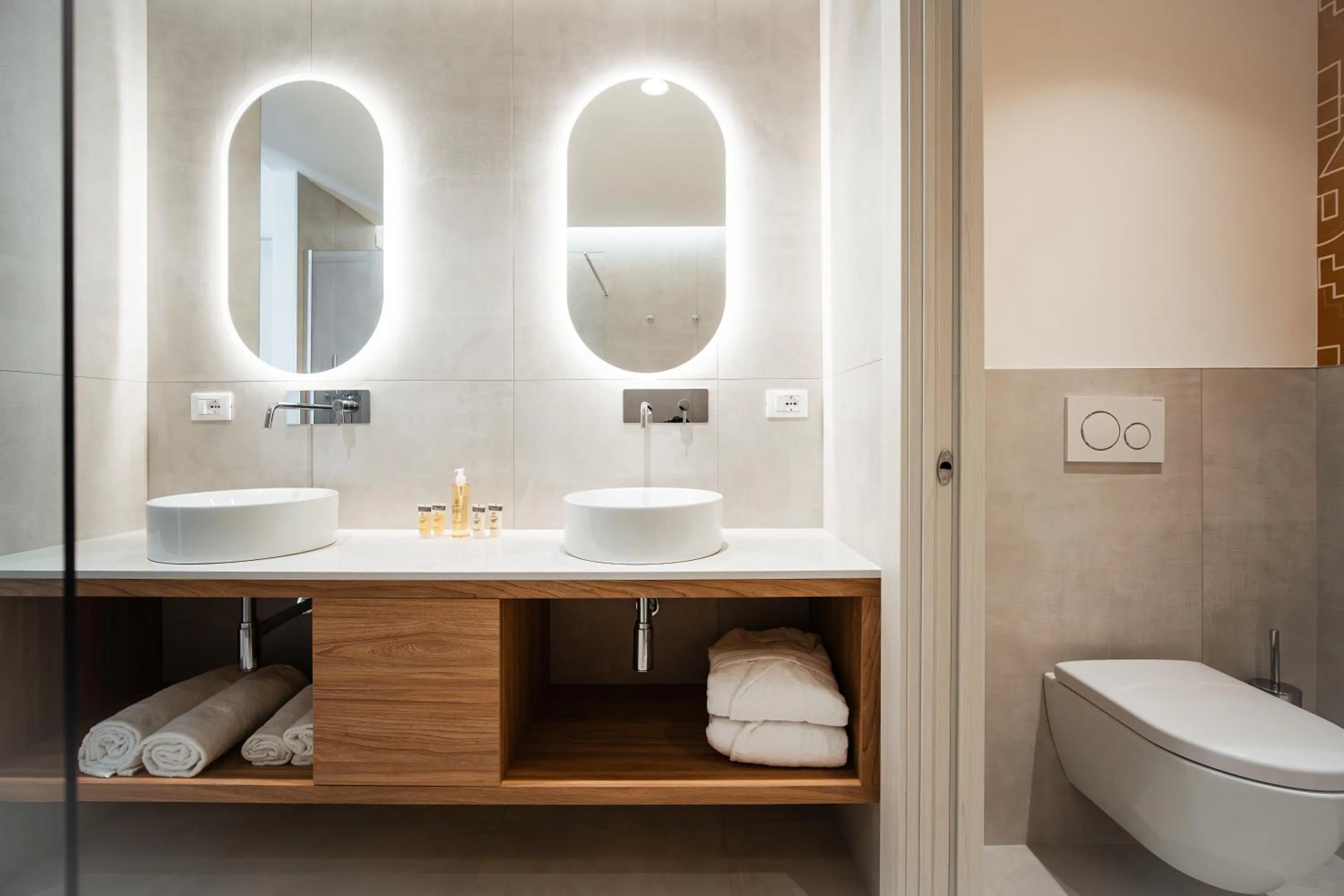 Bathroom in Hotel Cavalieri Palace & Suites