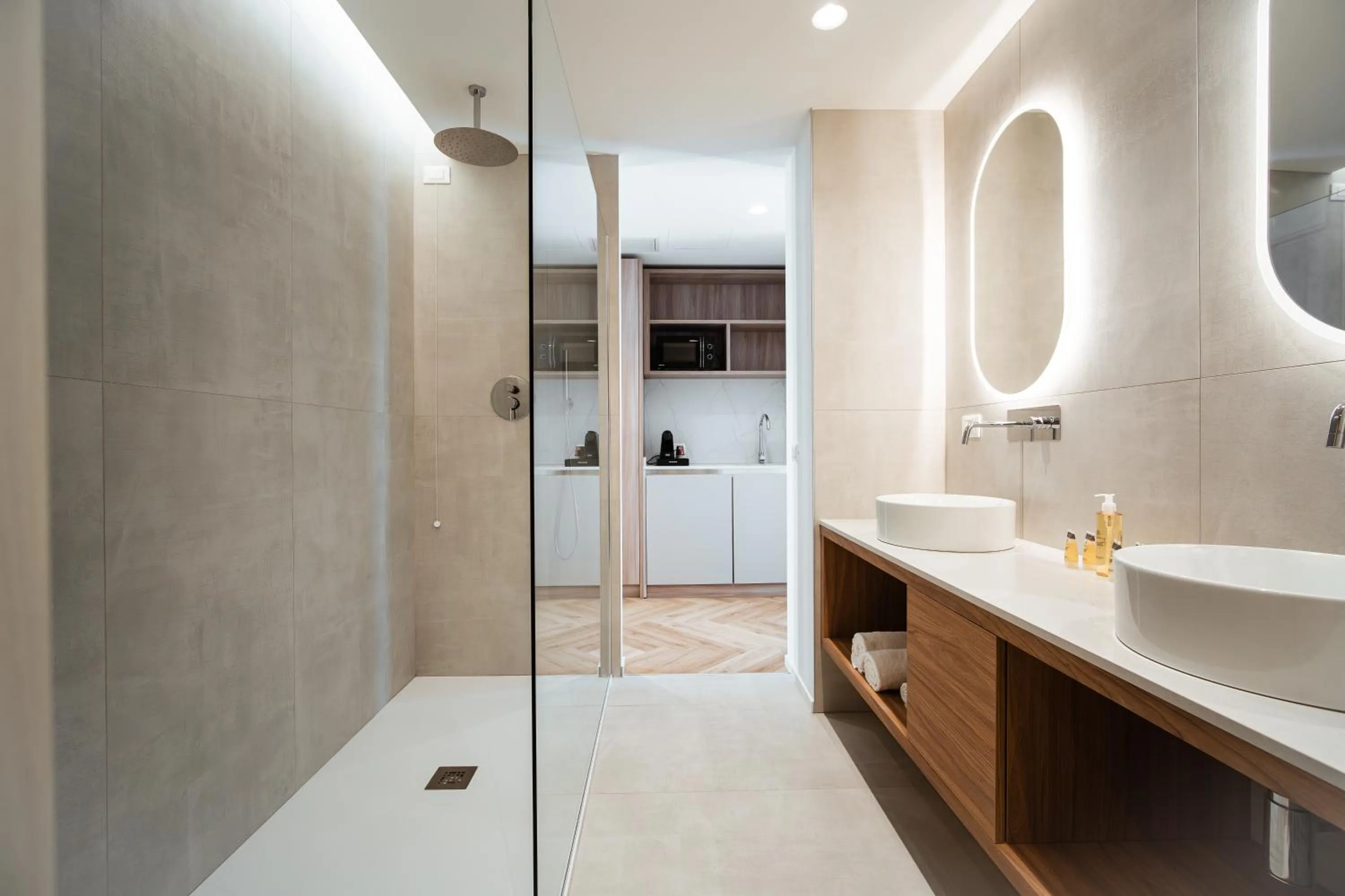 Bathroom in Hotel Cavalieri Palace & Suites