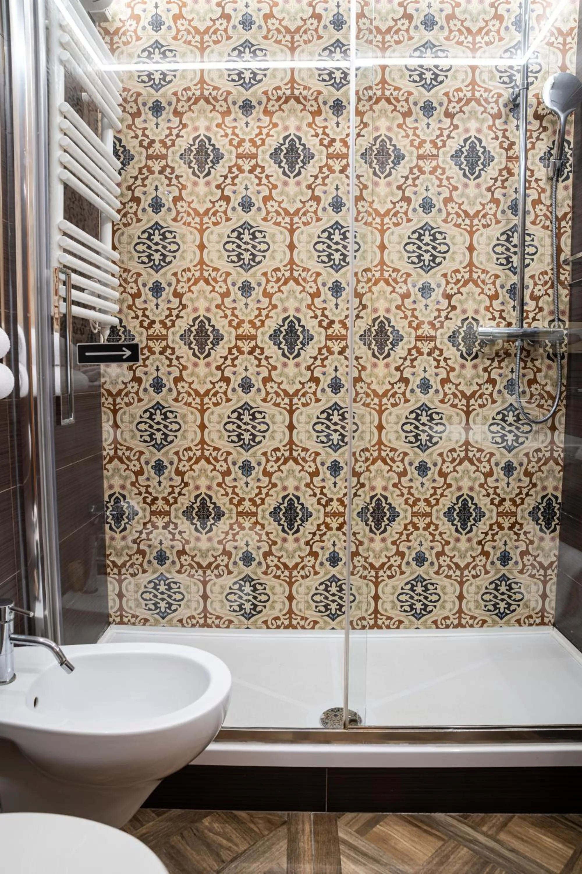 Bathroom in Hotel Il Guercino