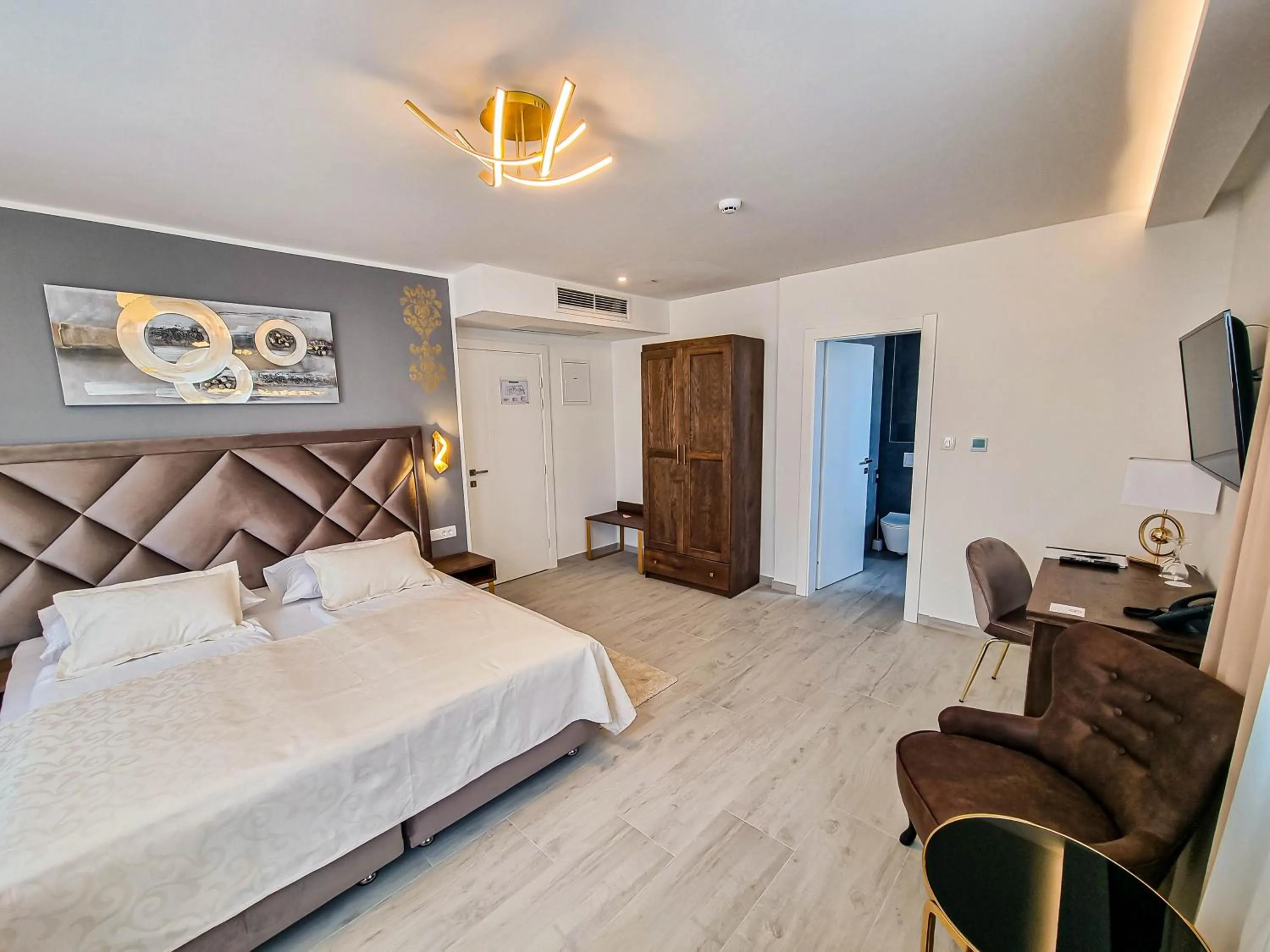 Photo of the whole room, Bed in Heritage Hotel Stypia