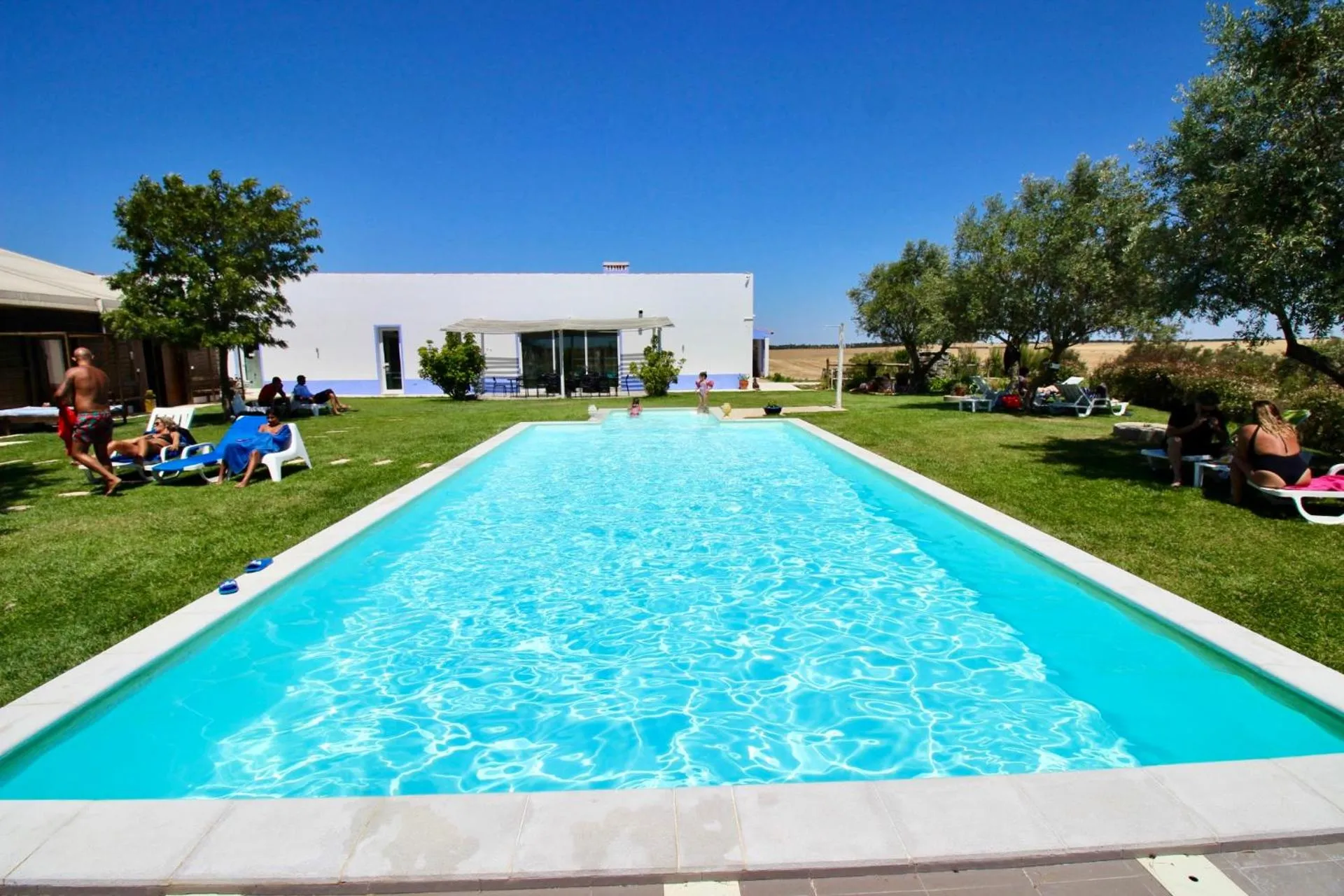 Swimming pool in Monte dos Poços