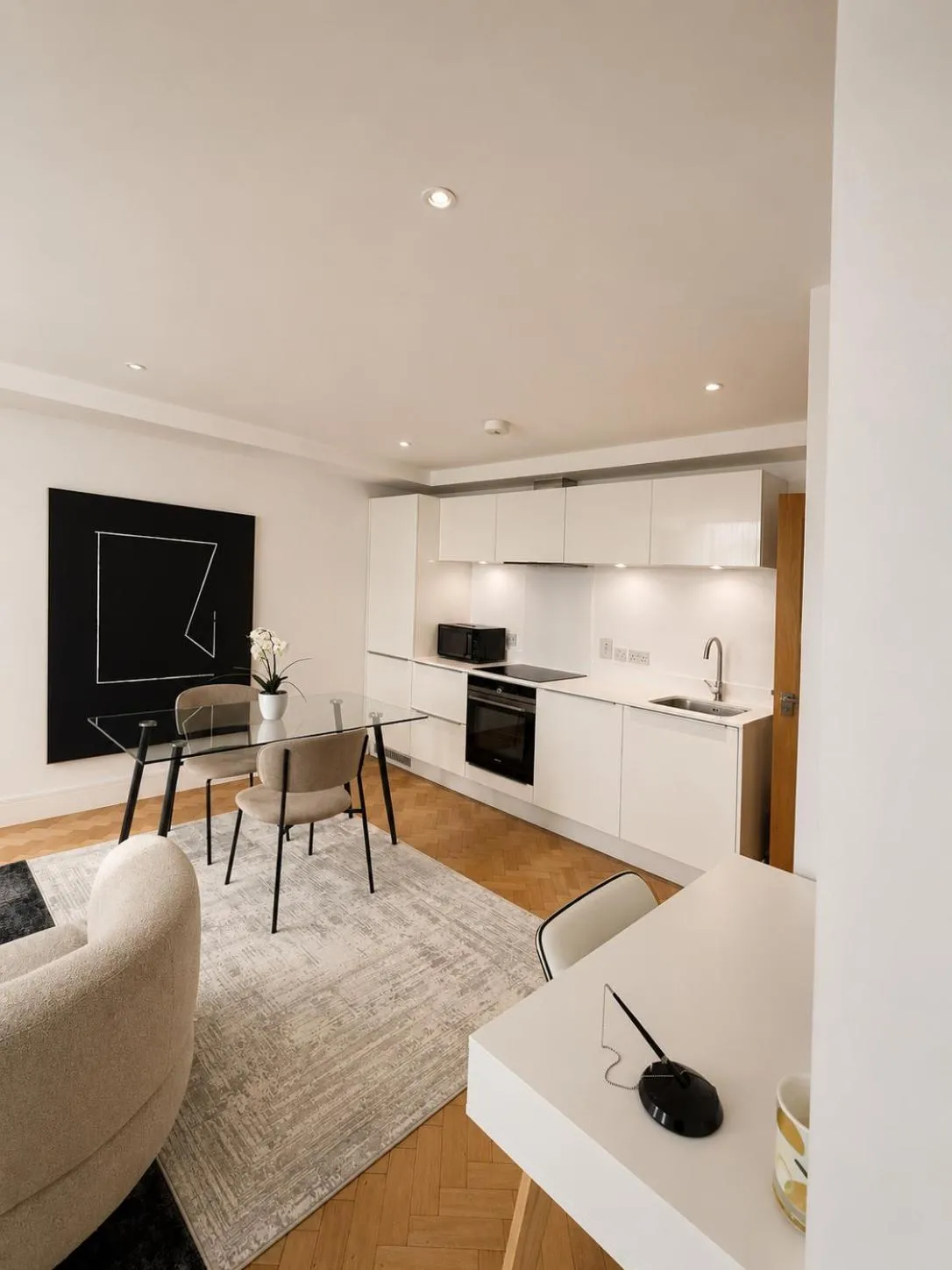 Living room in Parkway House