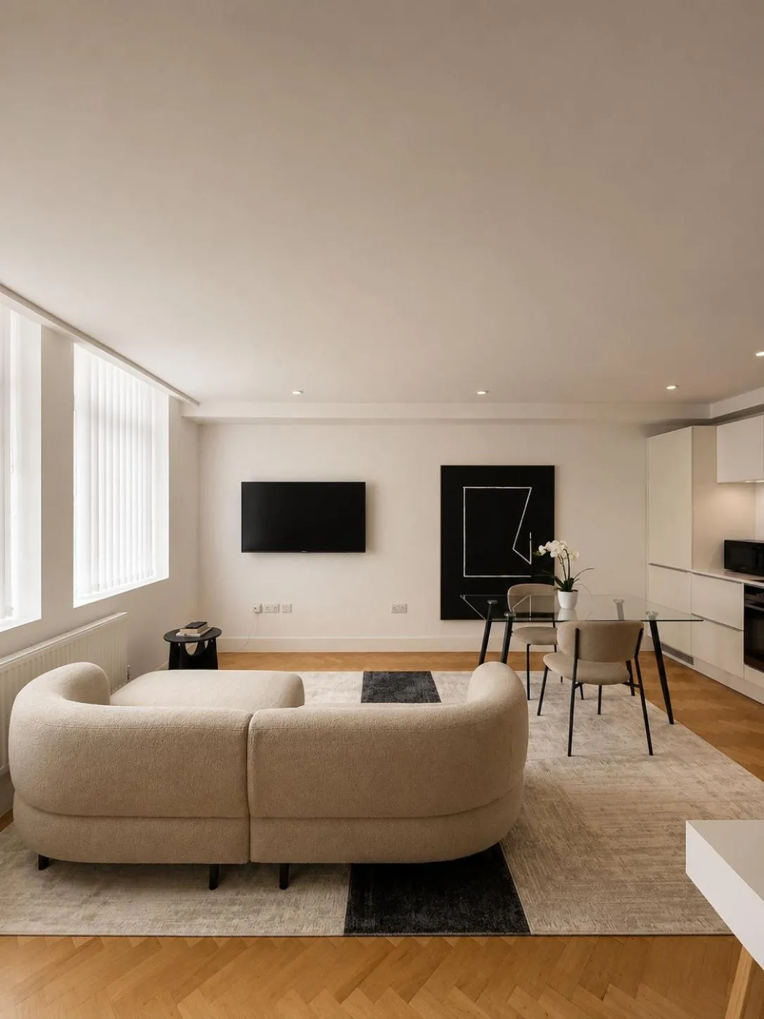 Living room in Parkway House