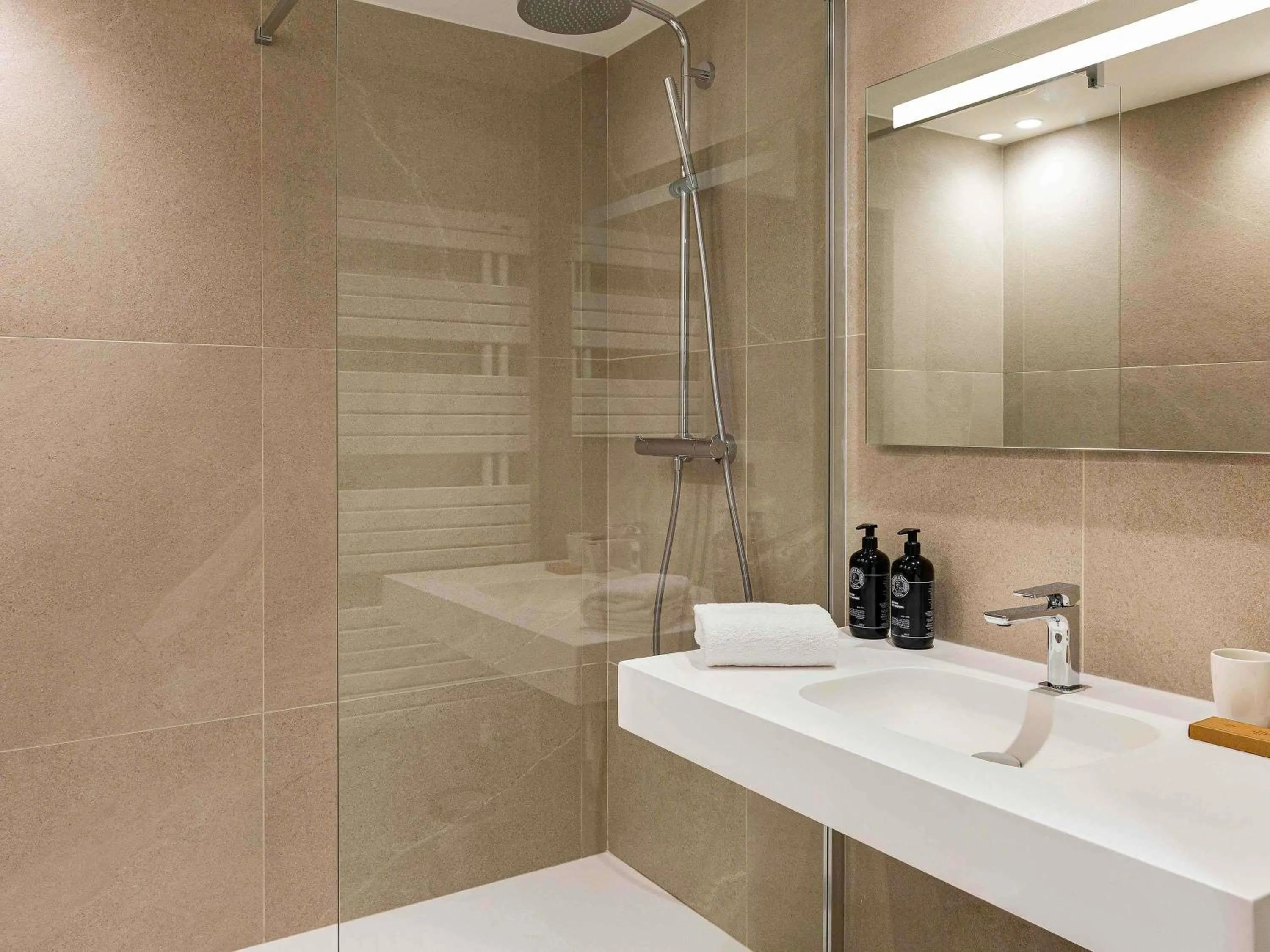 Bedroom in Le Saint Gervais Hotel & Spa Handwritten Collection