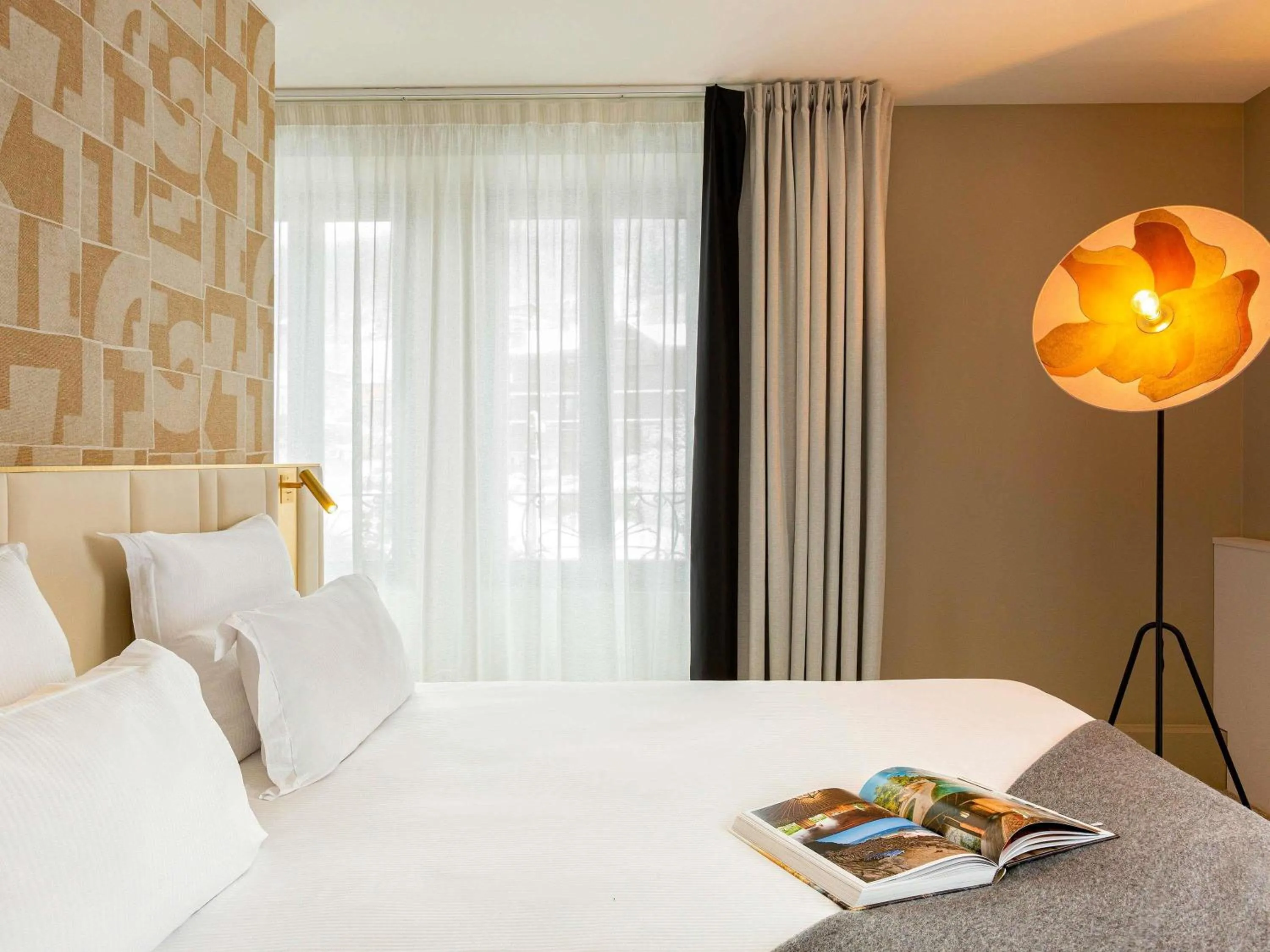 Bedroom, Bed in Le Saint Gervais Hotel & Spa Handwritten Collection