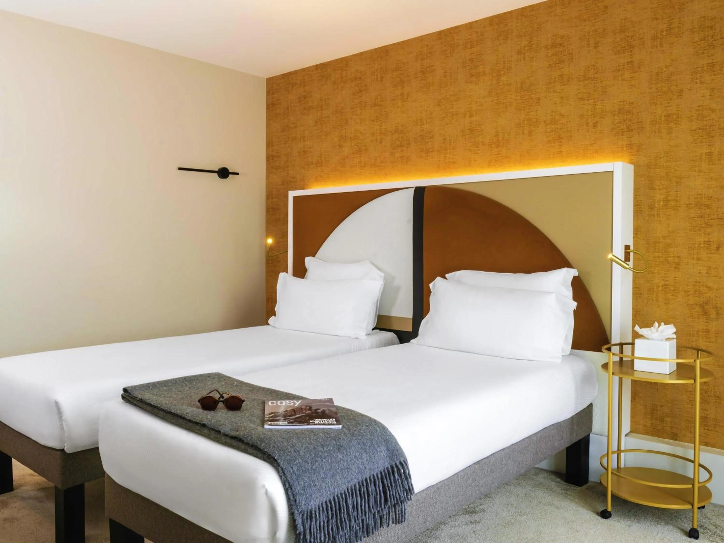 Bedroom, Bed in Le Saint Gervais Hotel & Spa Handwritten Collection