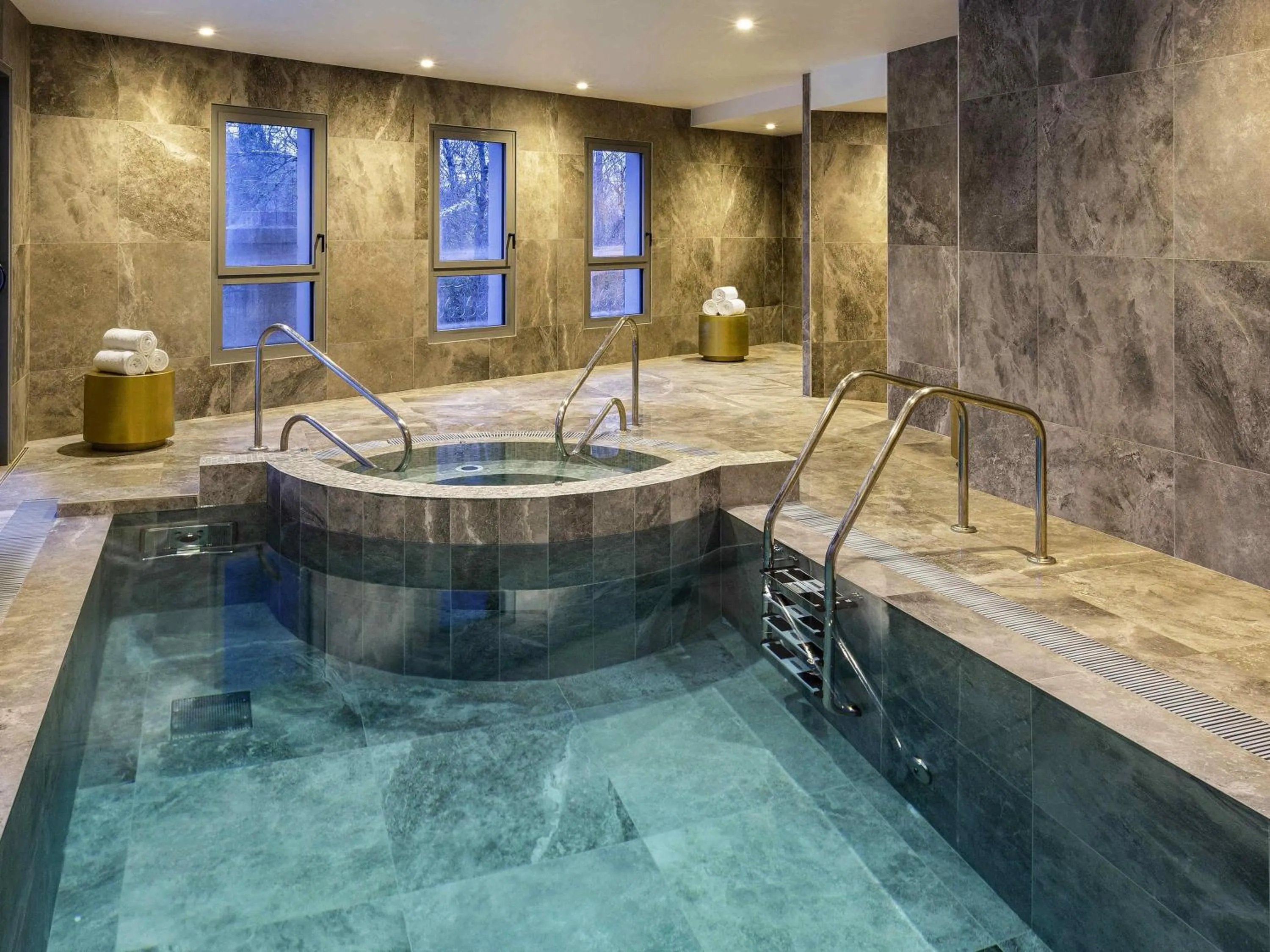 Spa and wellness centre/facilities in Le Saint Gervais Hotel & Spa Handwritten Collection